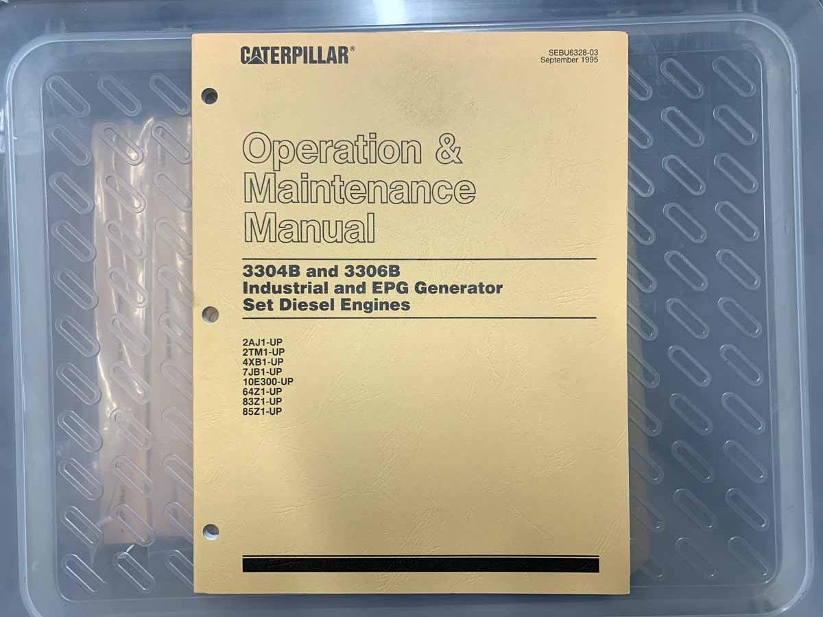 CAT 3304B & 3306B OPERATION & MAINTENANCE MANUAL 