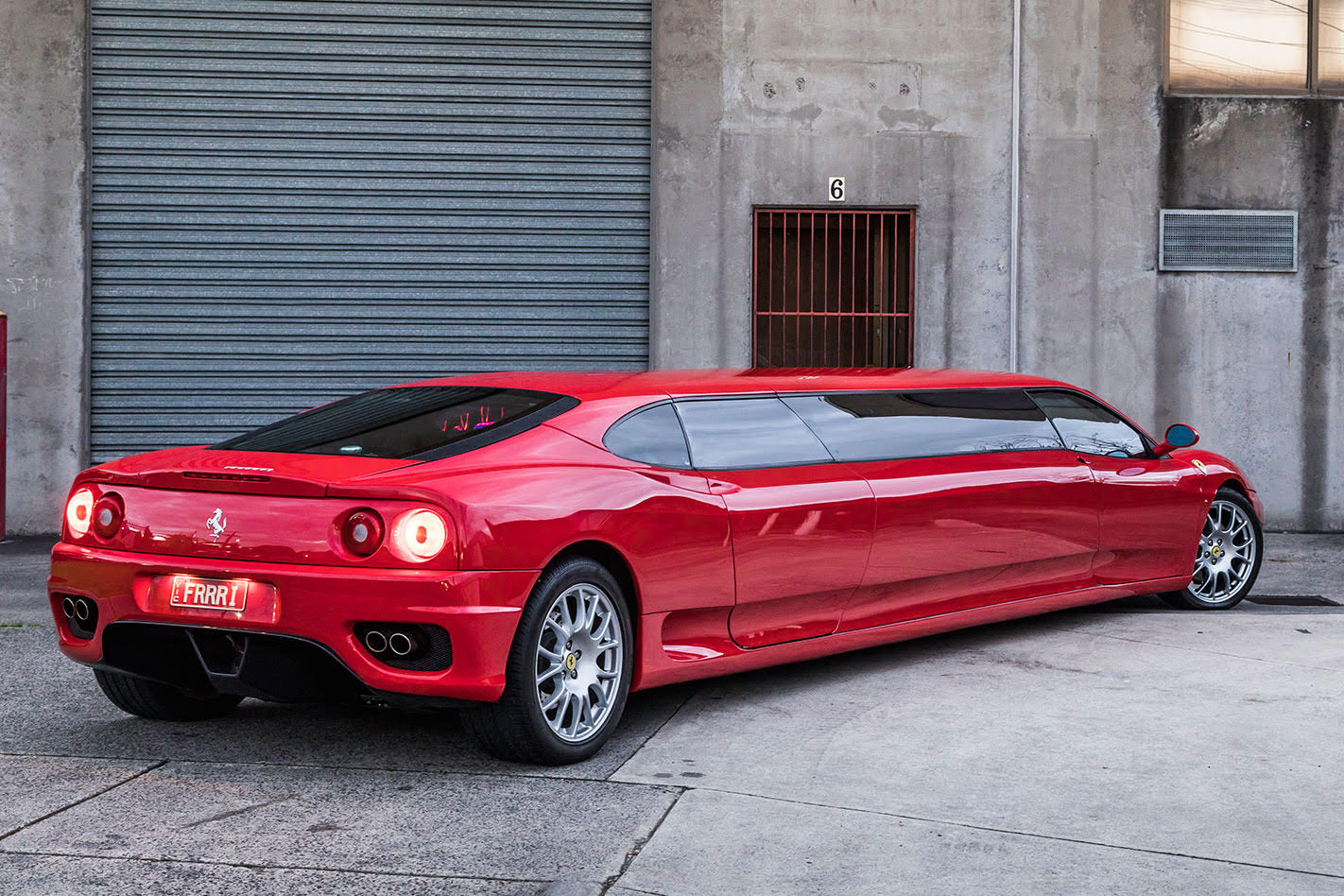 2003 FERRARI STRETCH LIMOUSINE 