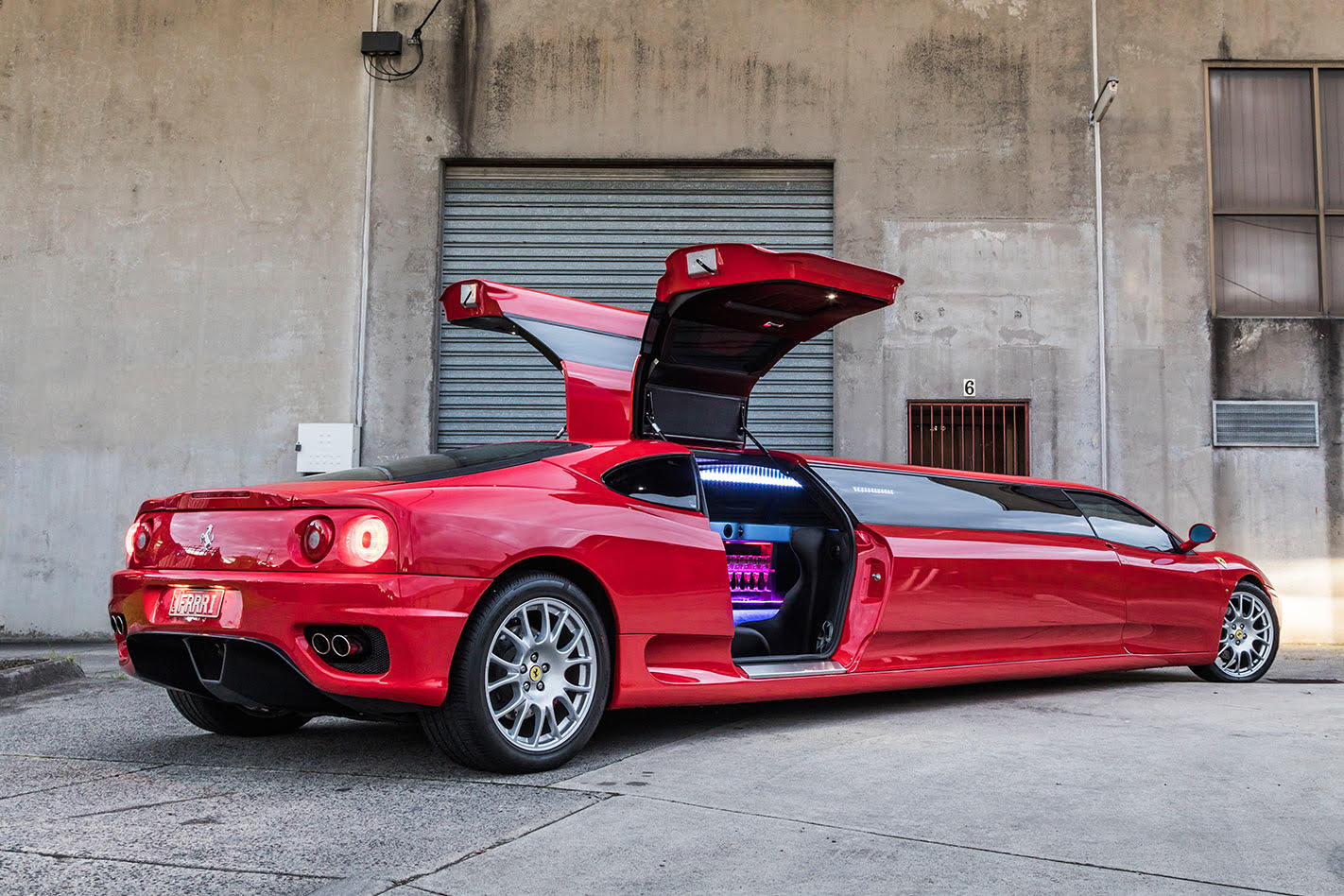 2003 FERRARI STRETCH LIMOUSINE 