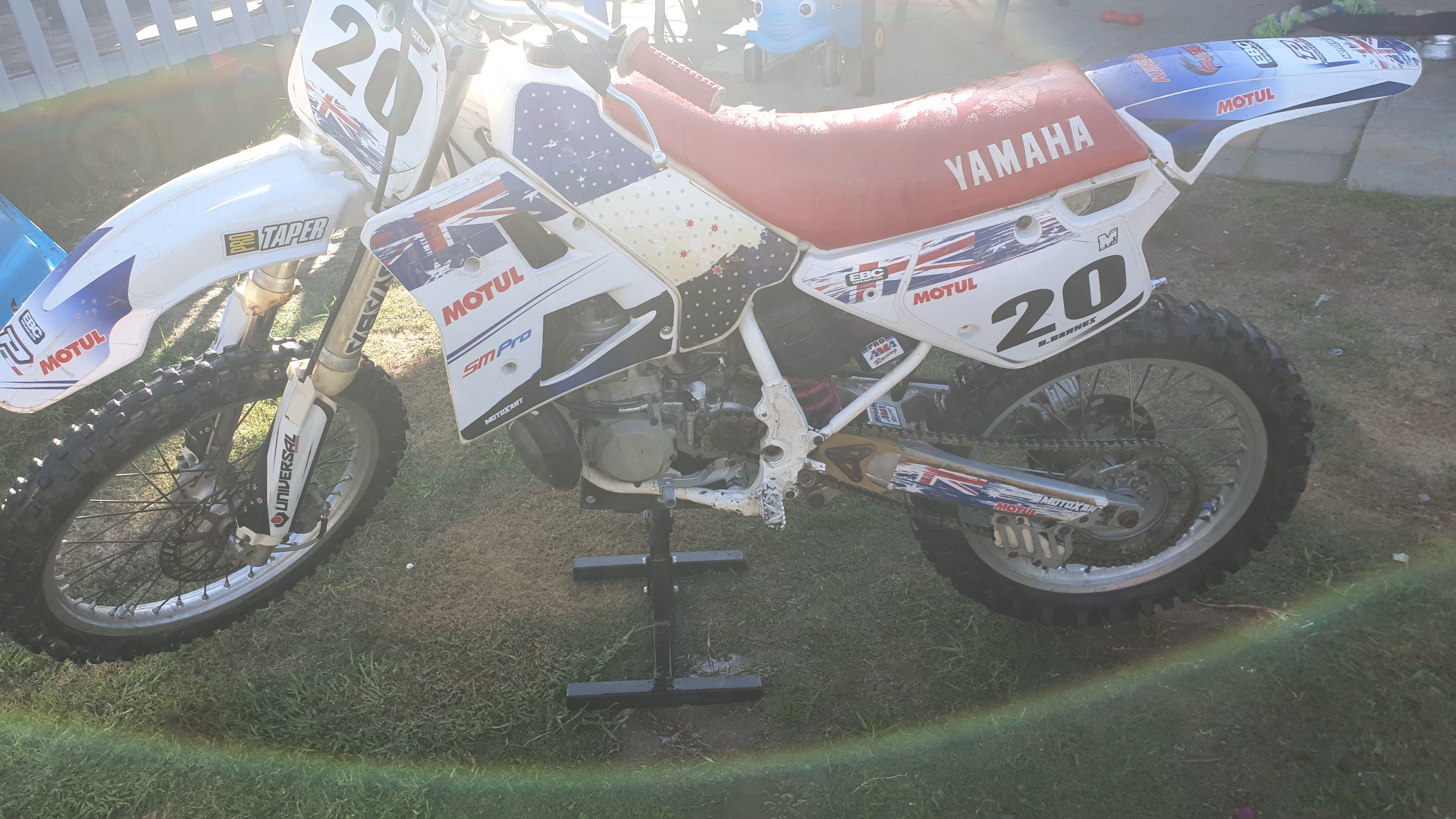 1992 YAMAHA YZ250 MOTOCROSS 