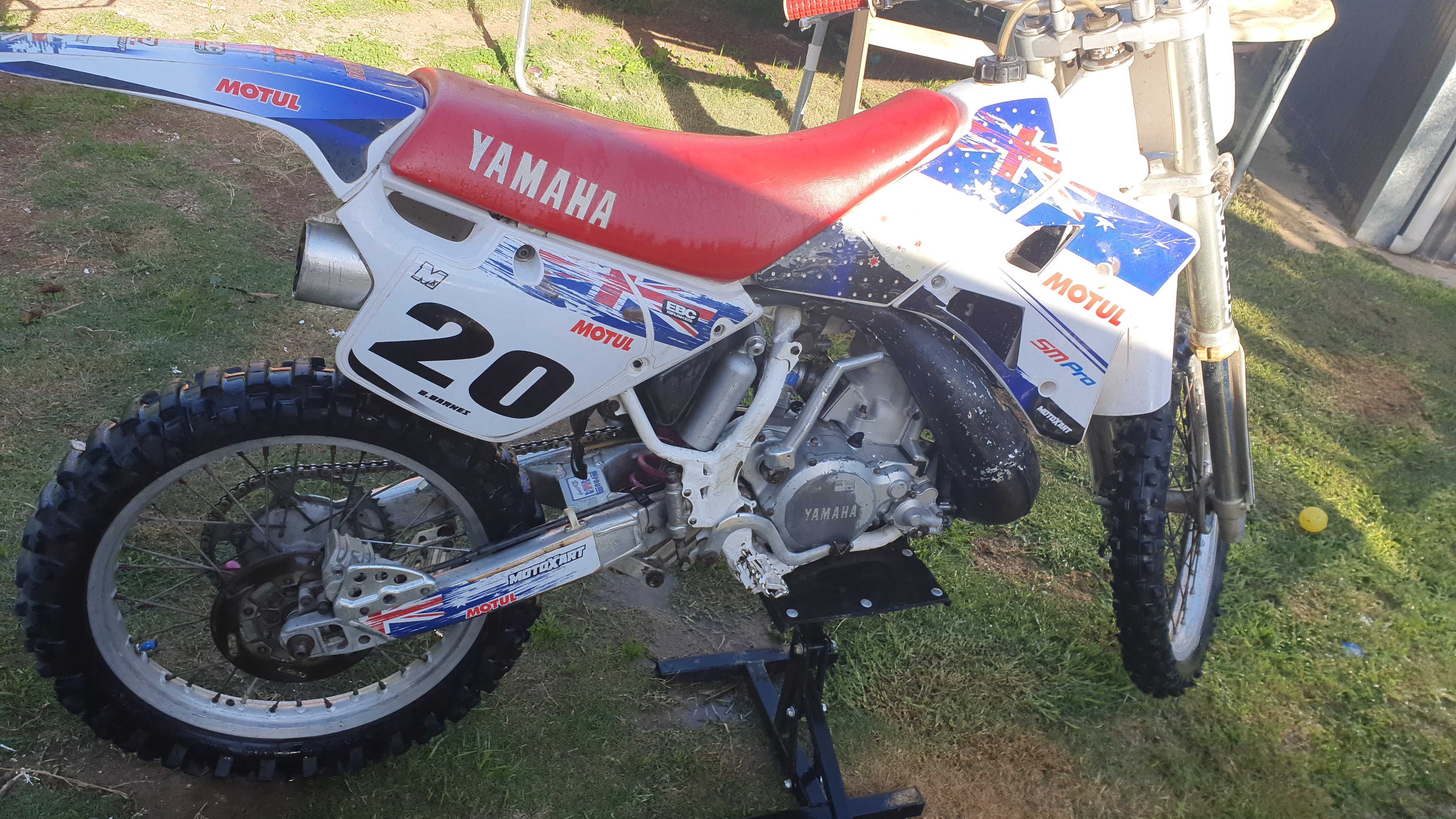 1992 YAMAHA YZ250 MOTOCROSS