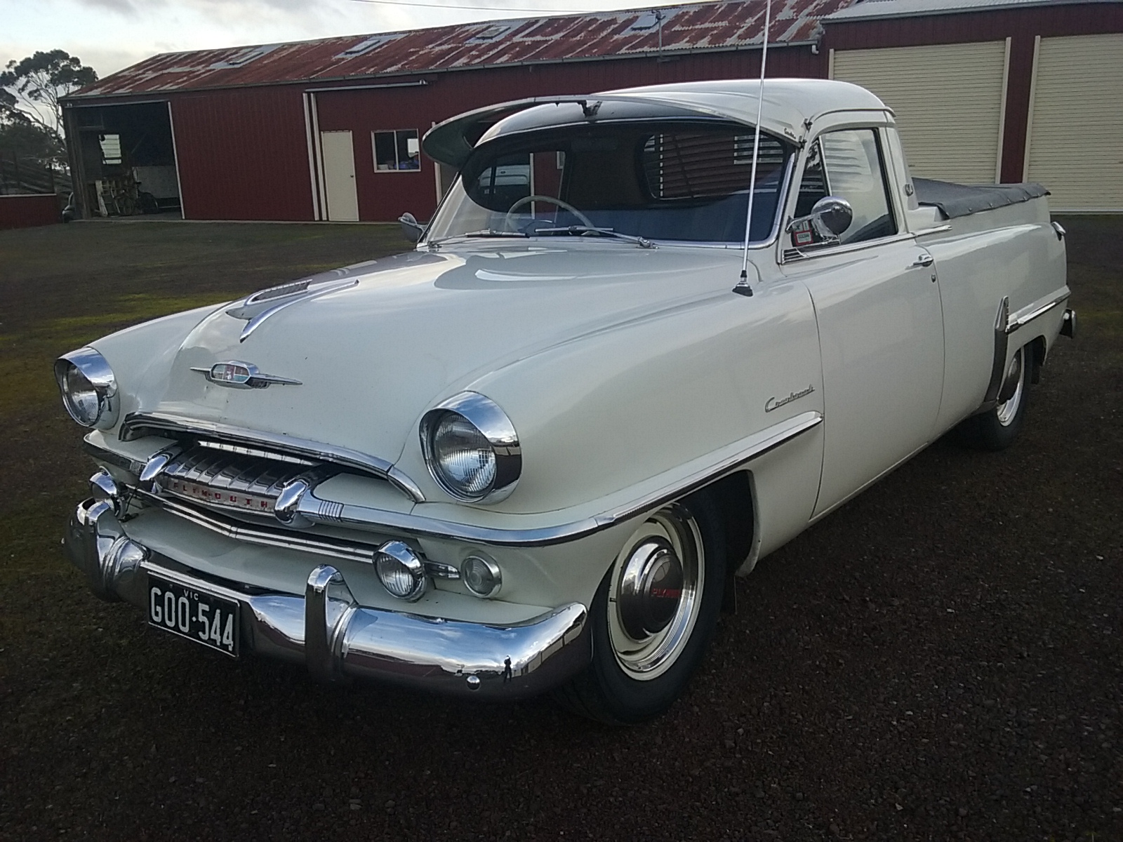 1956 PLYMOUTH CRANBROOK P25 UTILITY