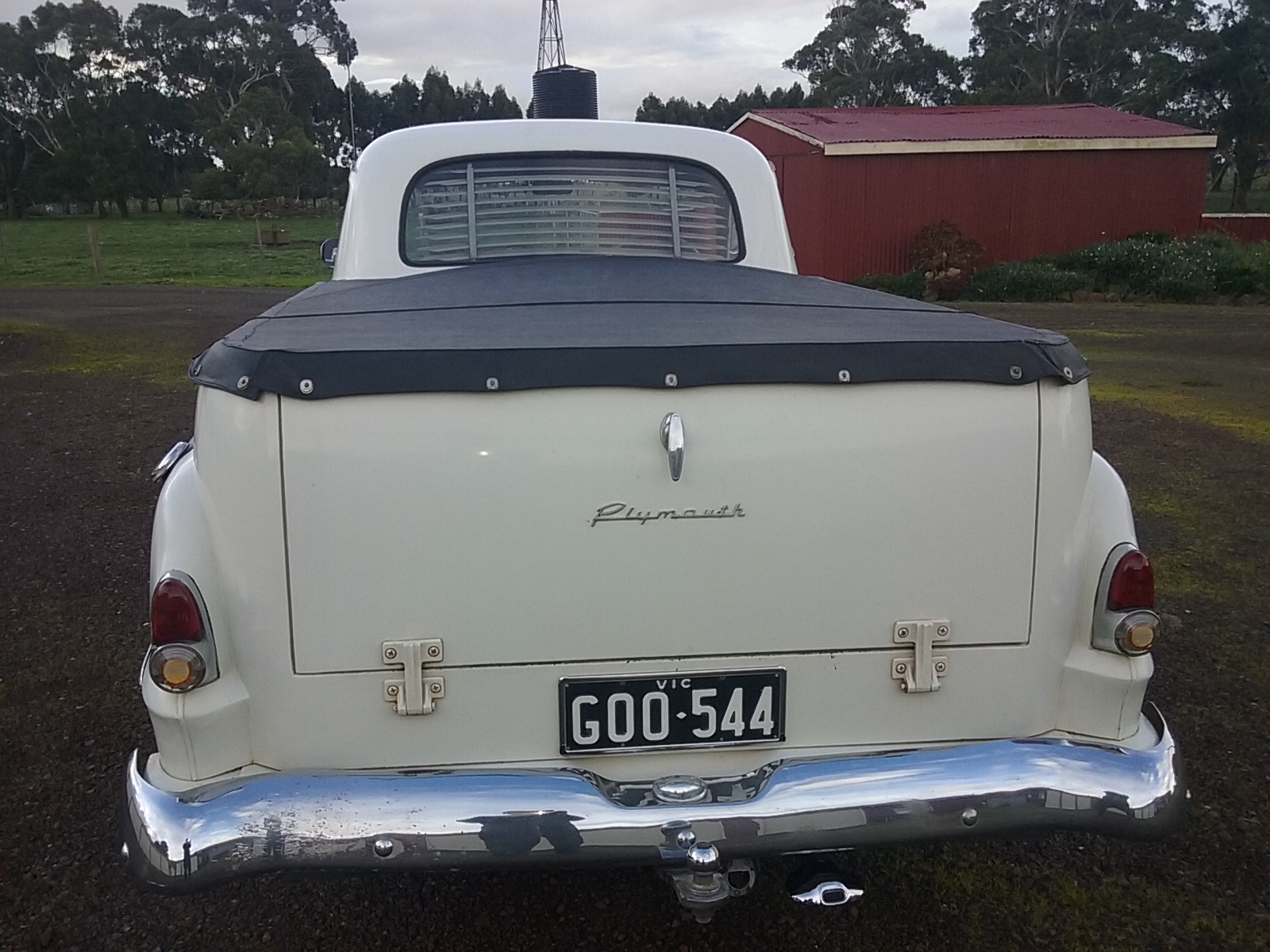 1956 PLYMOUTH CRANBROOK P25 UTILITY