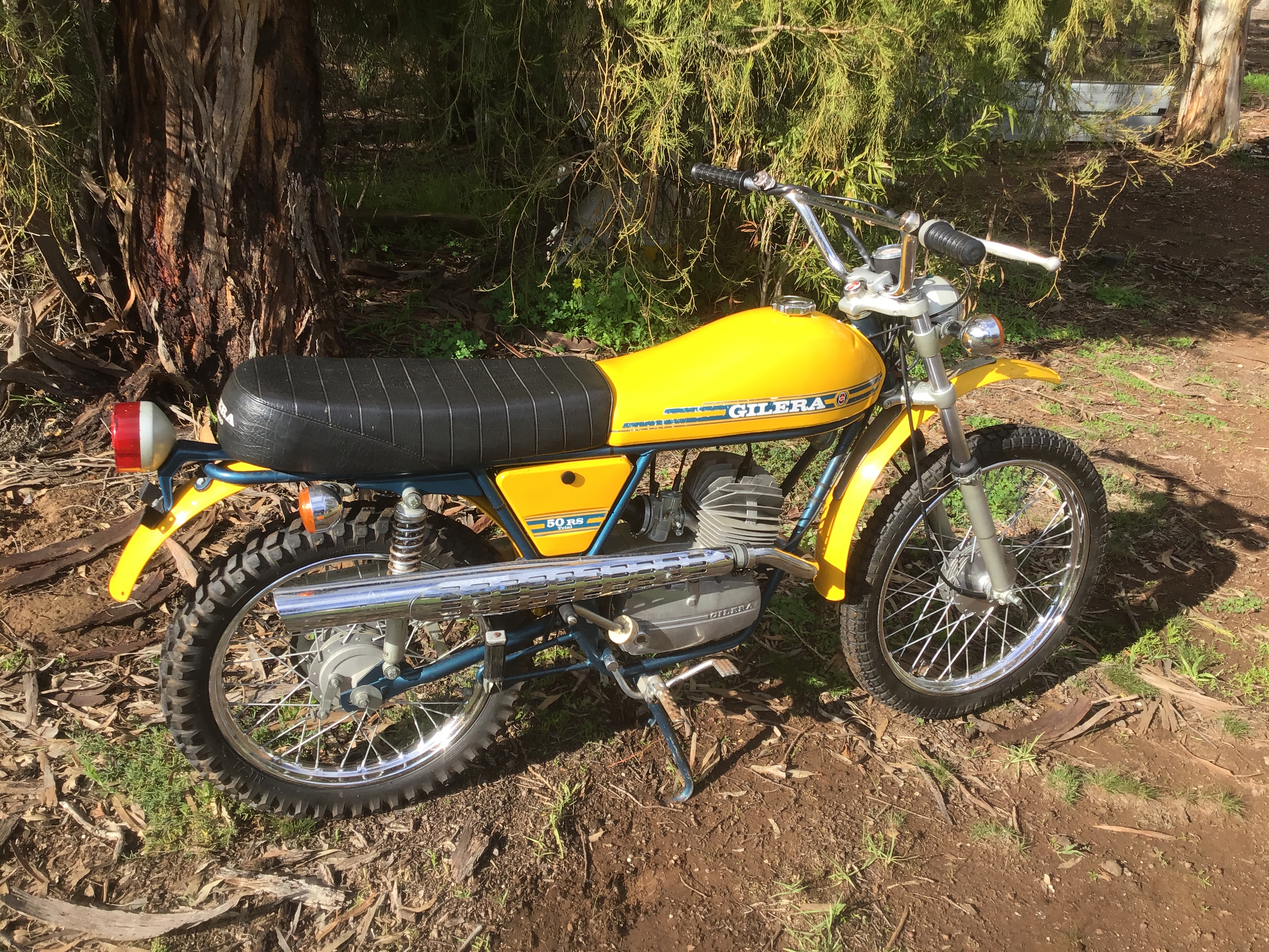 1970 GILERA RS50 TRAIL BIKE 