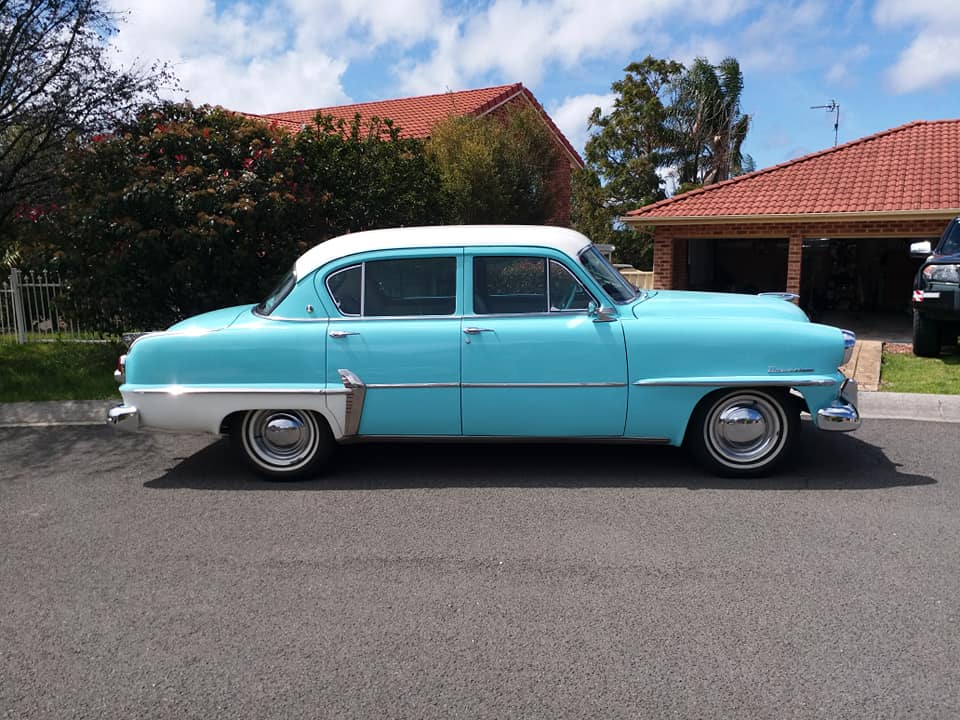 1955 DESOTO DIPLOMAT PLAZZA SEDAN 