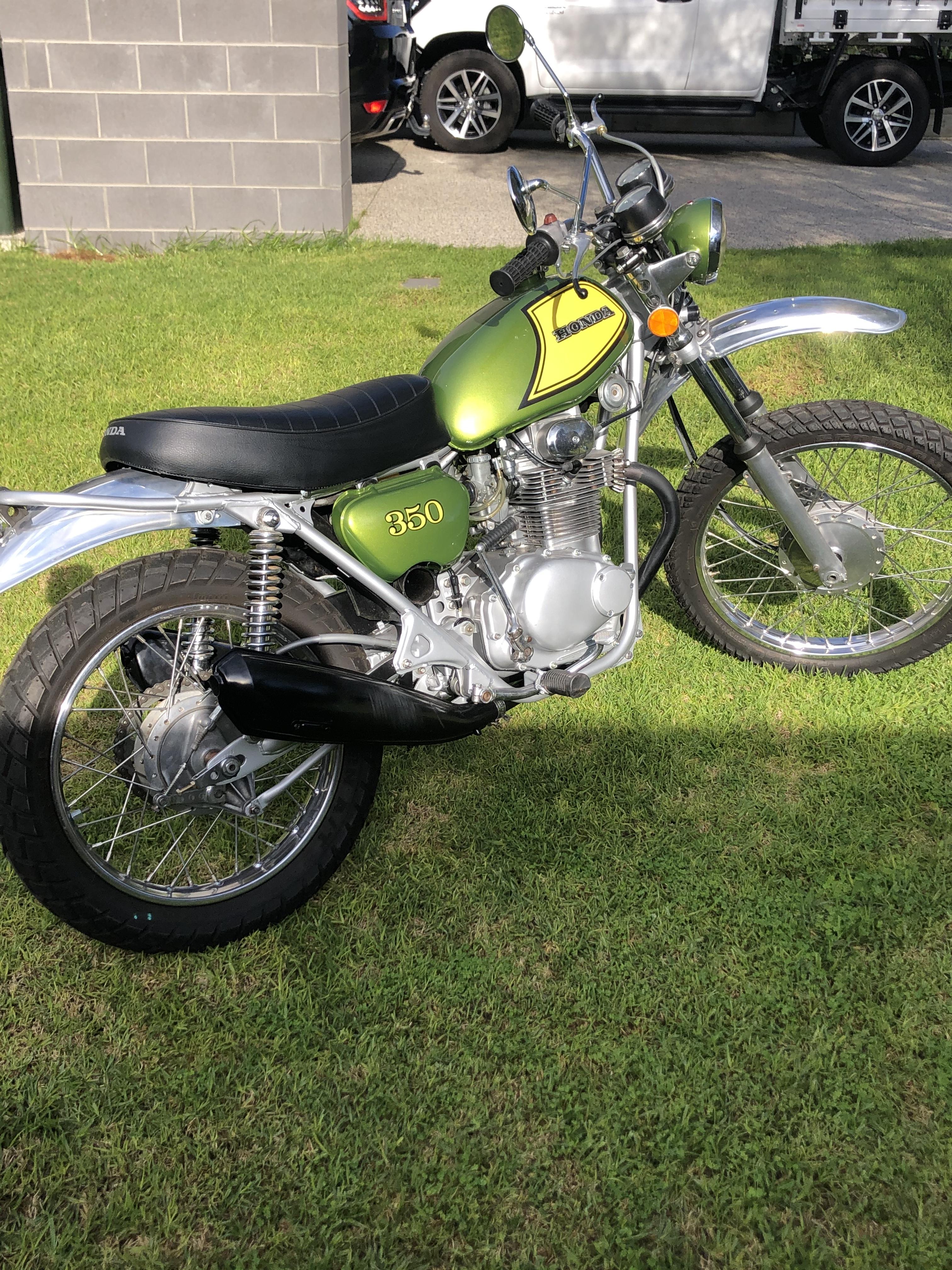 1973 HONDA SL350 K2 ROAD BIKE