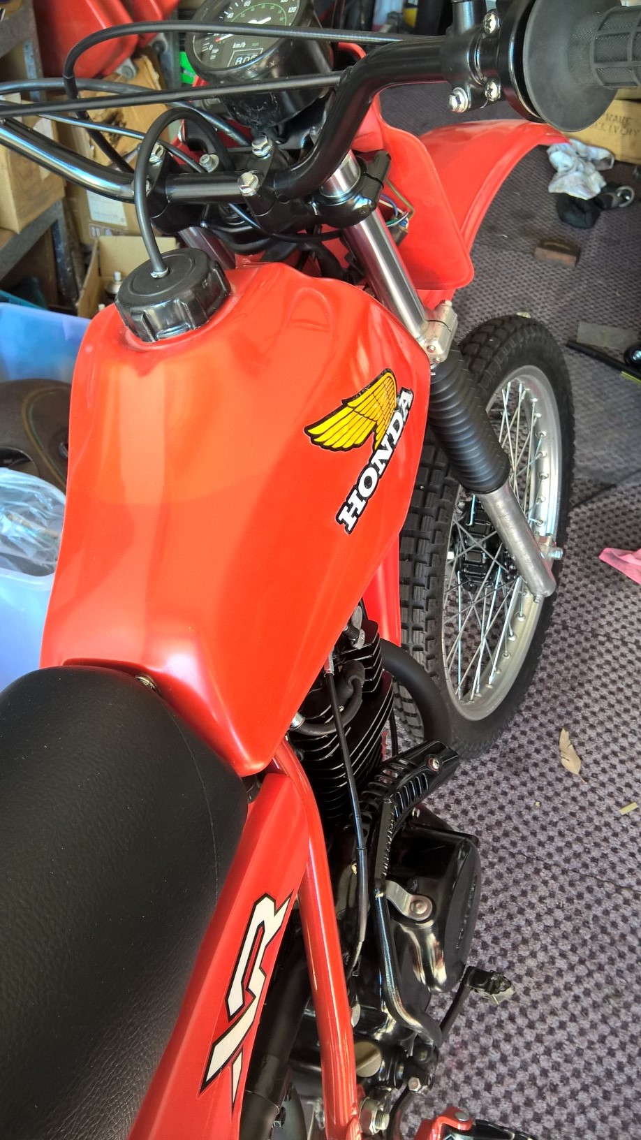 1982 HONDA XR200 ENDURO
