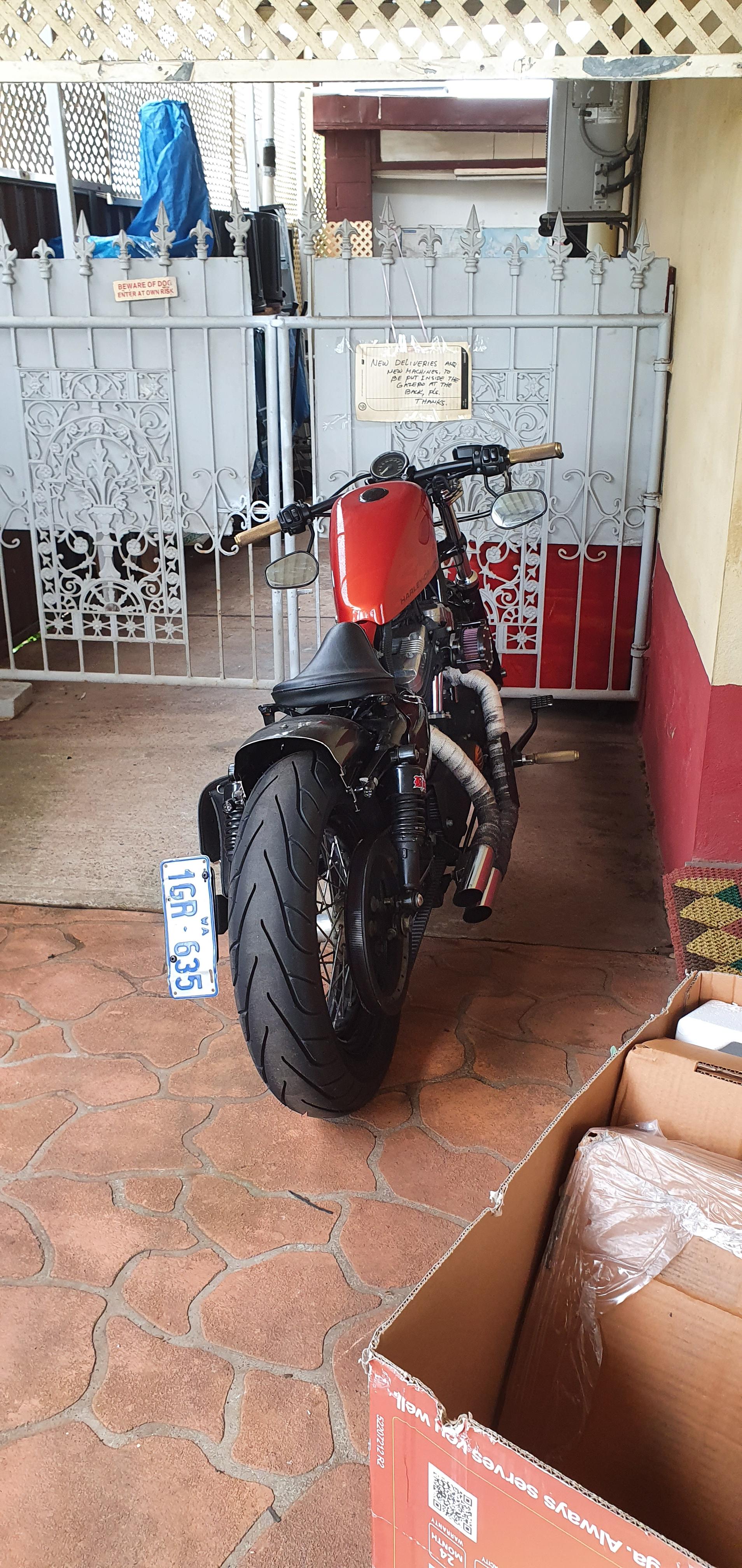 2011 HARLEY DAVIDSON 48 1206CC CUSTOM BIKE