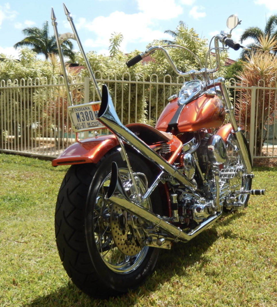 1960 HARLEY DAVIDSON FL DUO GLIDE PANHEAD CUSTOM CRUISER 