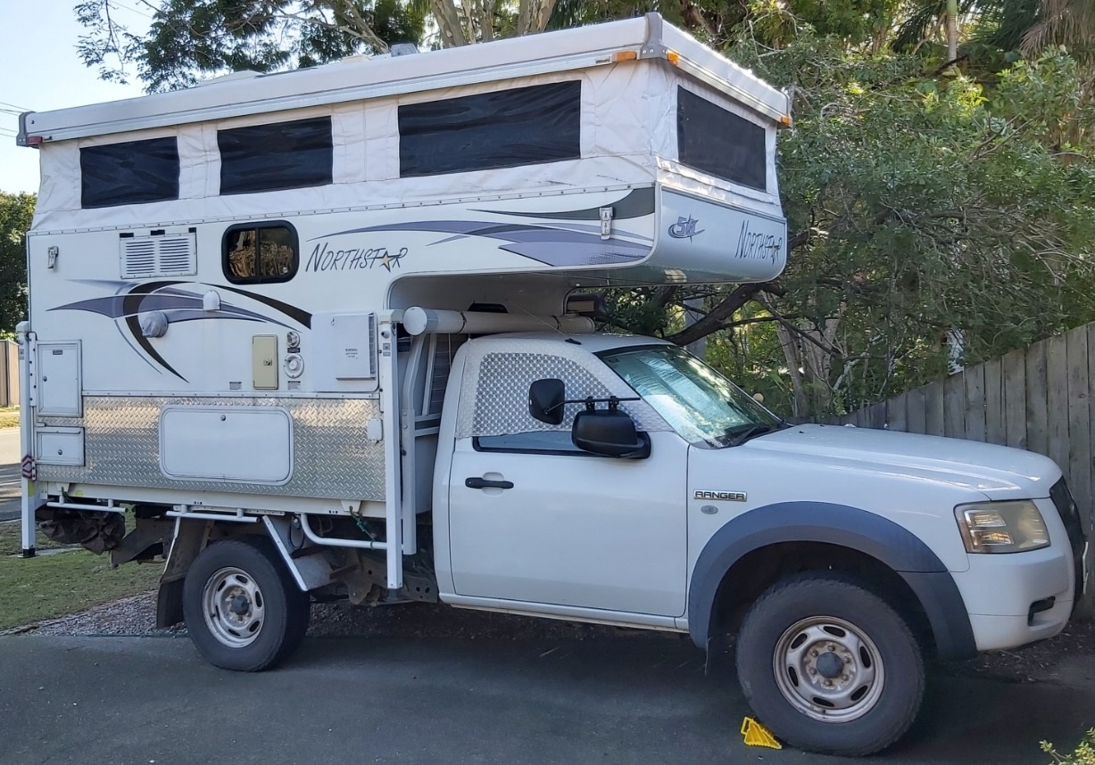 NORTHSTAR SLIDE ON POP TOP CAMPER 