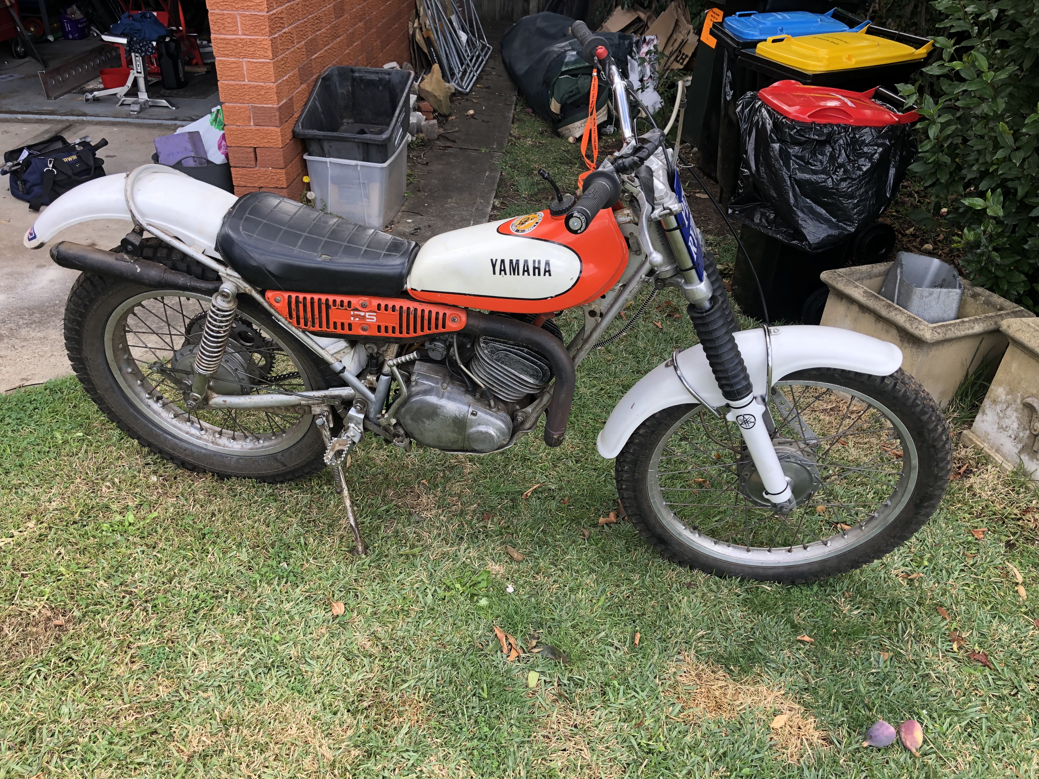 1976 YAMAHA TY175 TRAIL