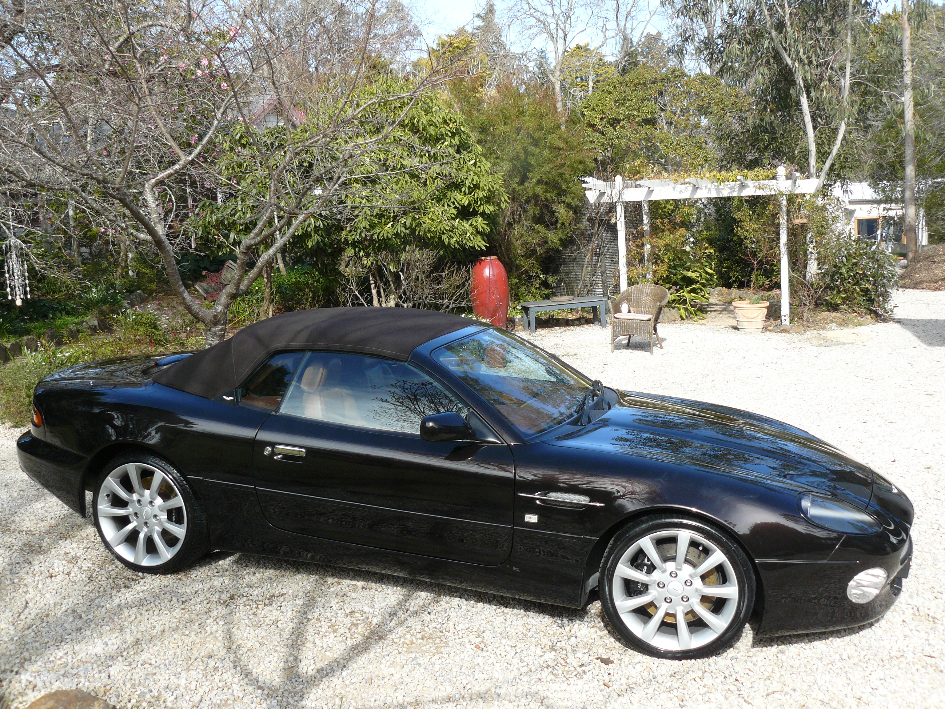 2004 ASTON MARTIN DB7 VANTAGE VOLANTE 5 SP AUTO TOUCHTRONIC 2D CONVERTIBLE 
