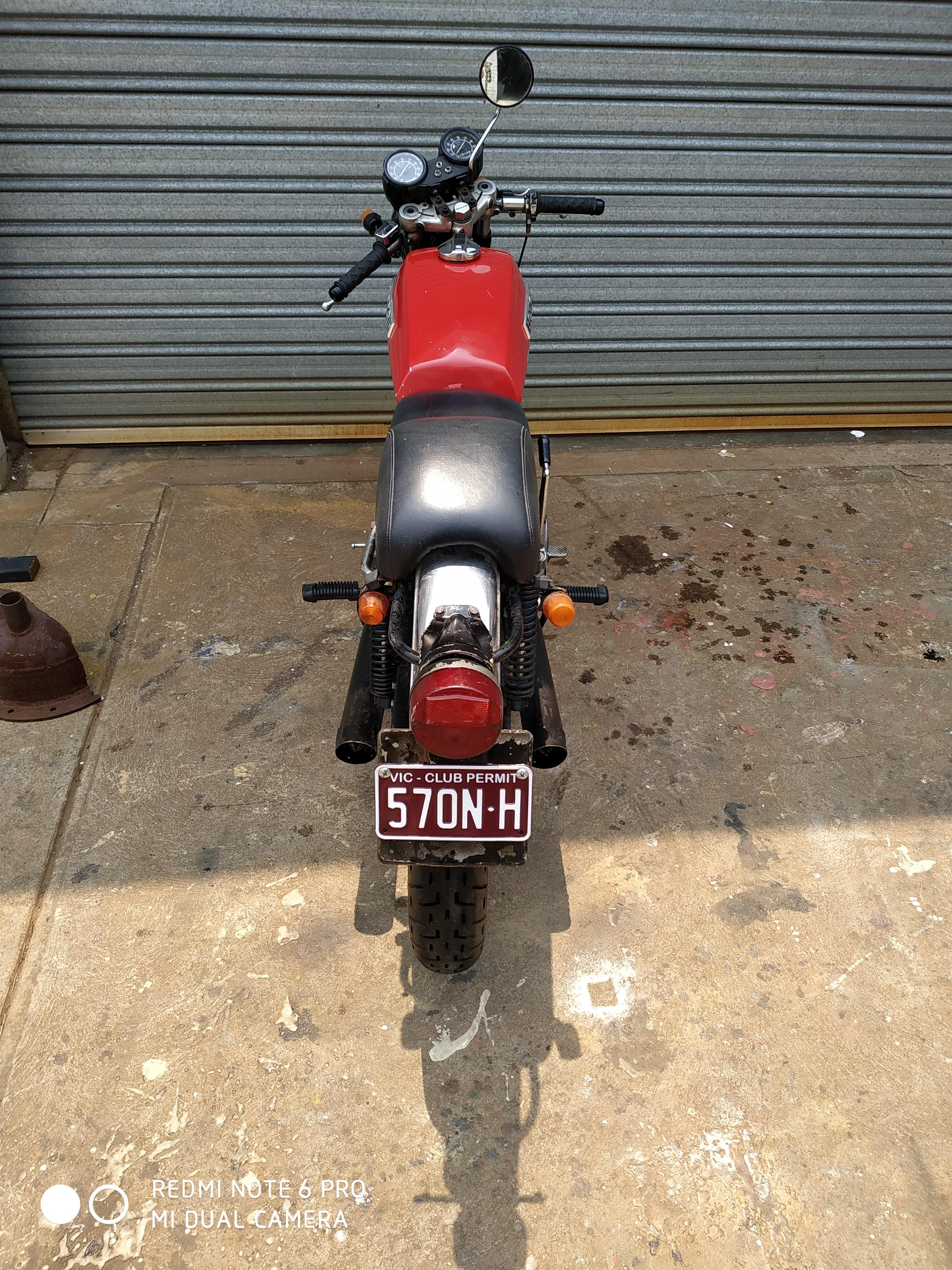 1972 BENELLI 125 2C ROAD BIKE