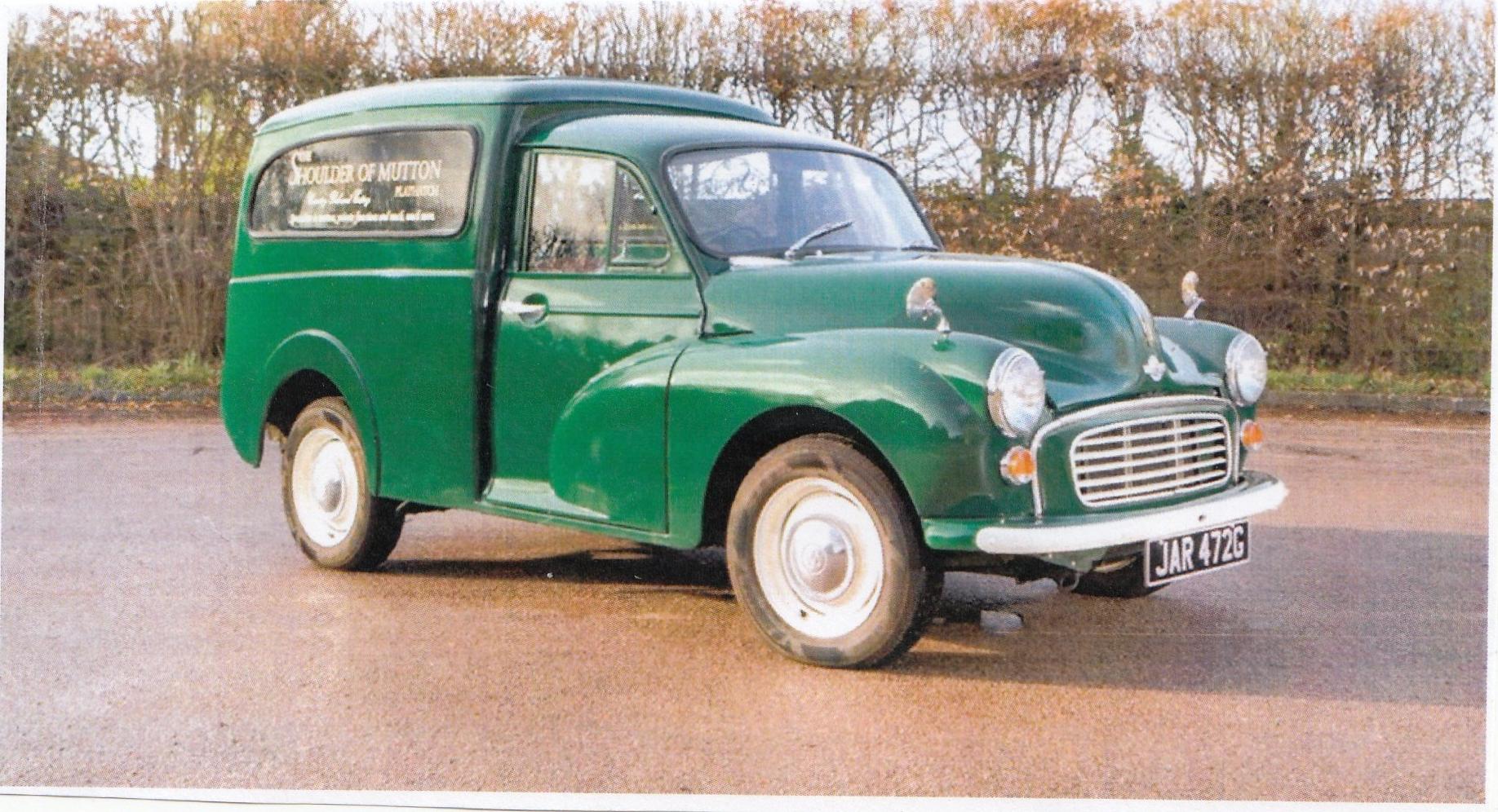 1954-57 MORRIS MINER PANEL VAN