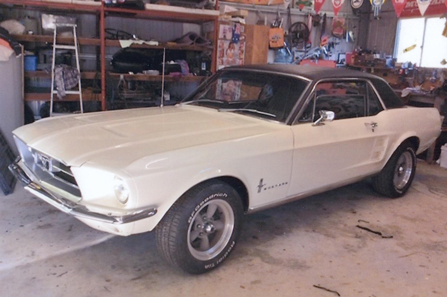 1967 FORD MUSTANG 3 SP AUTOMATIC 2D HARDTOP 