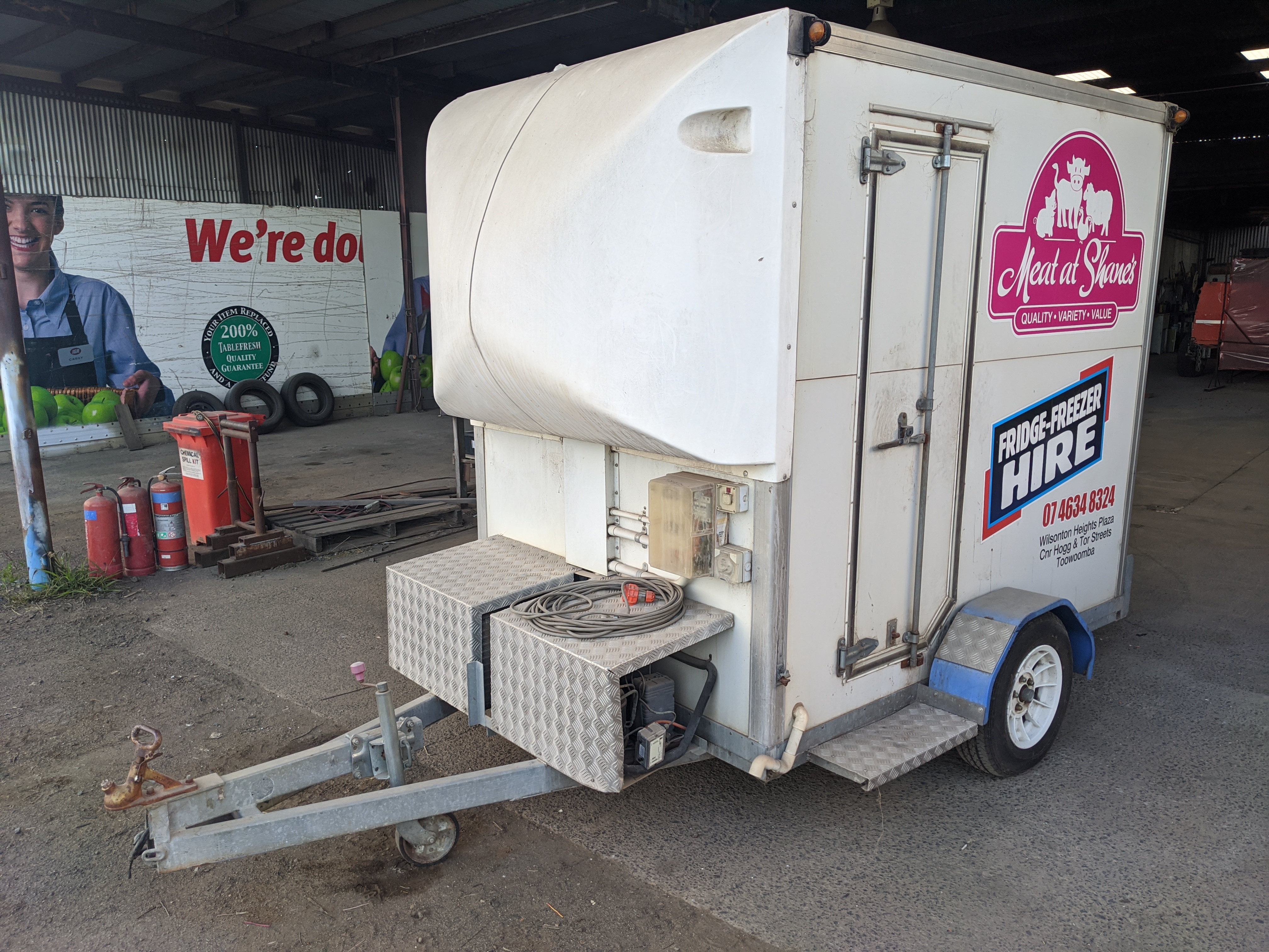 2004 Mobile Cold Room Trailer