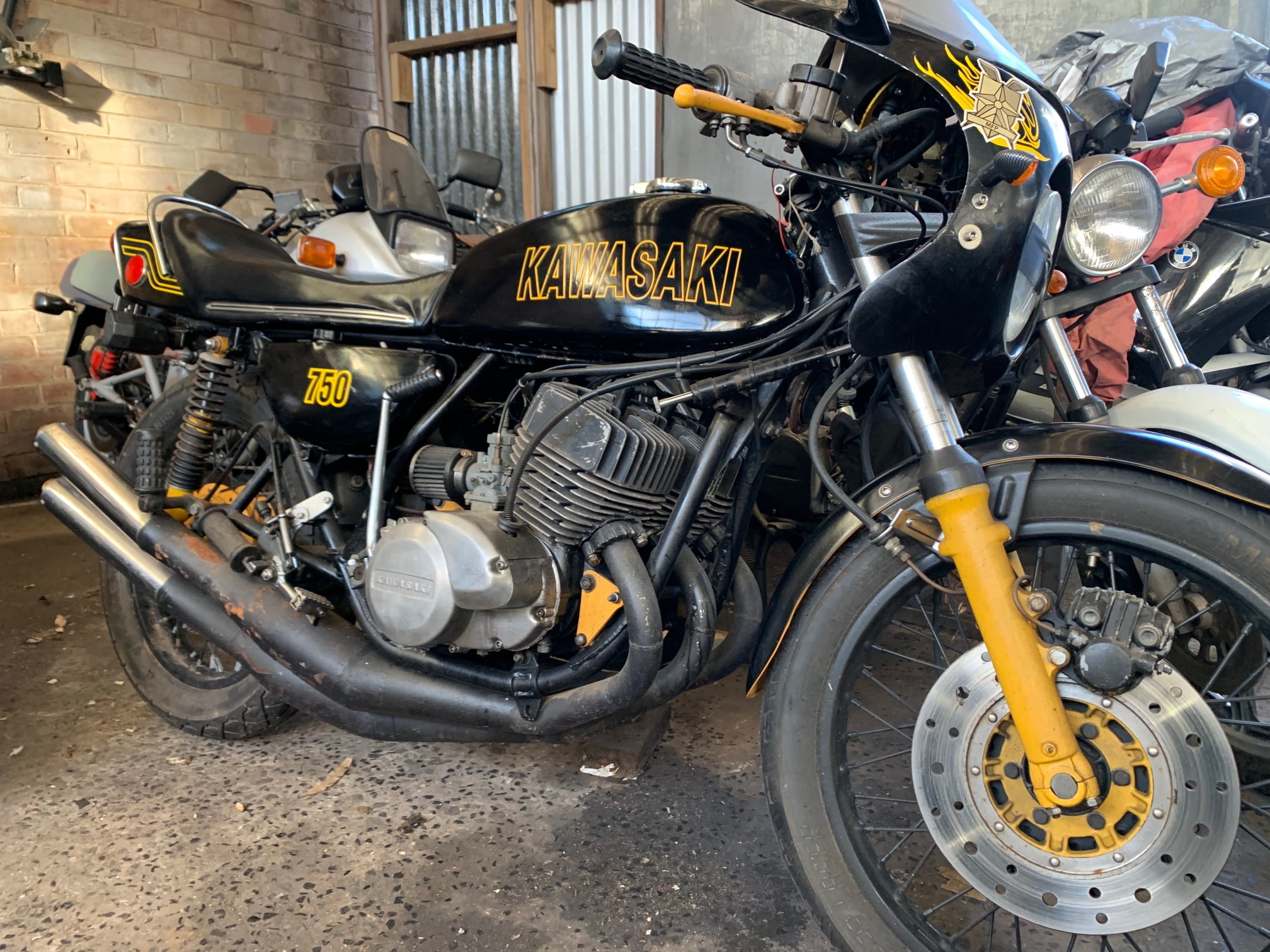 1972 Kawasaki H2 Mach IV 750cc 2 Stroke Triple Road