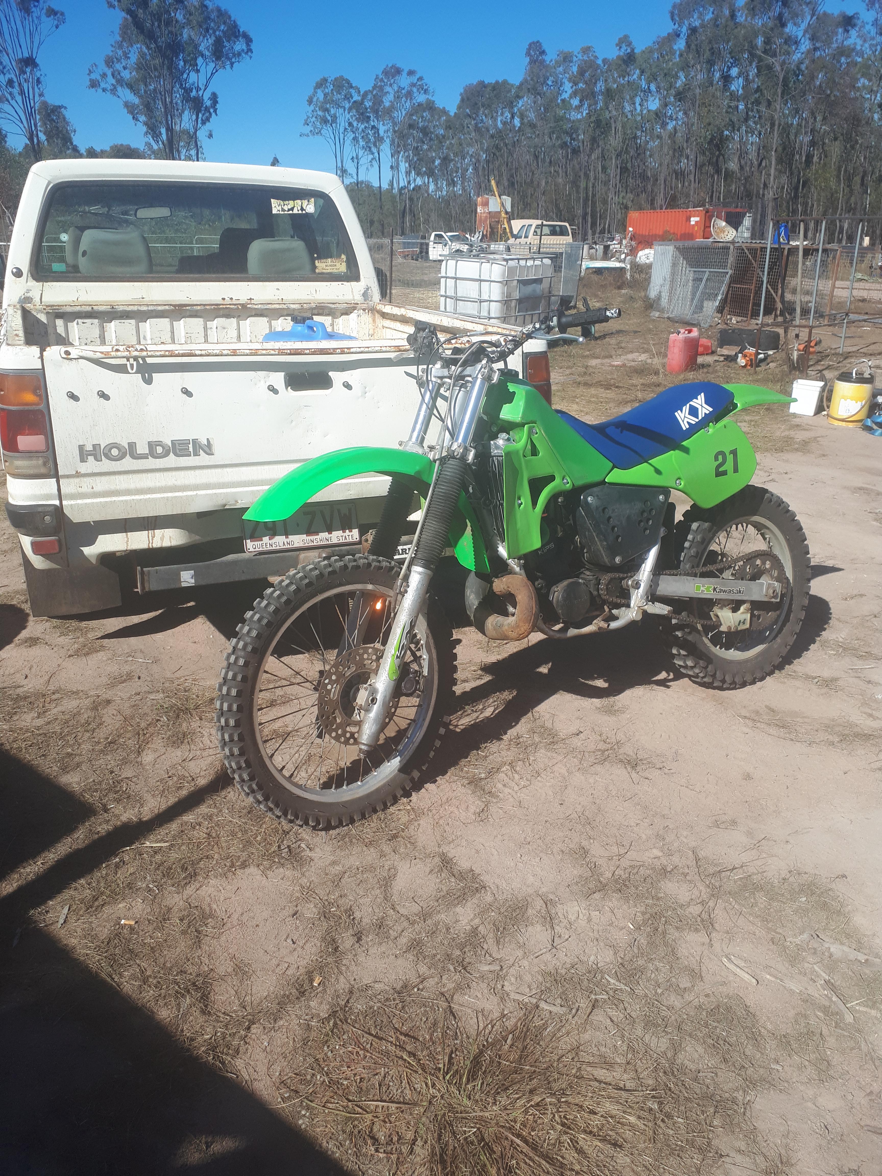 1986 KAWASAKI KX250 MOTOCROSS