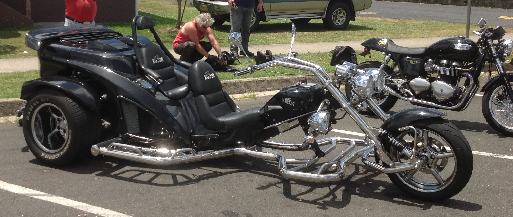 2012 BOOM ST1 MUSTANG TRIKE