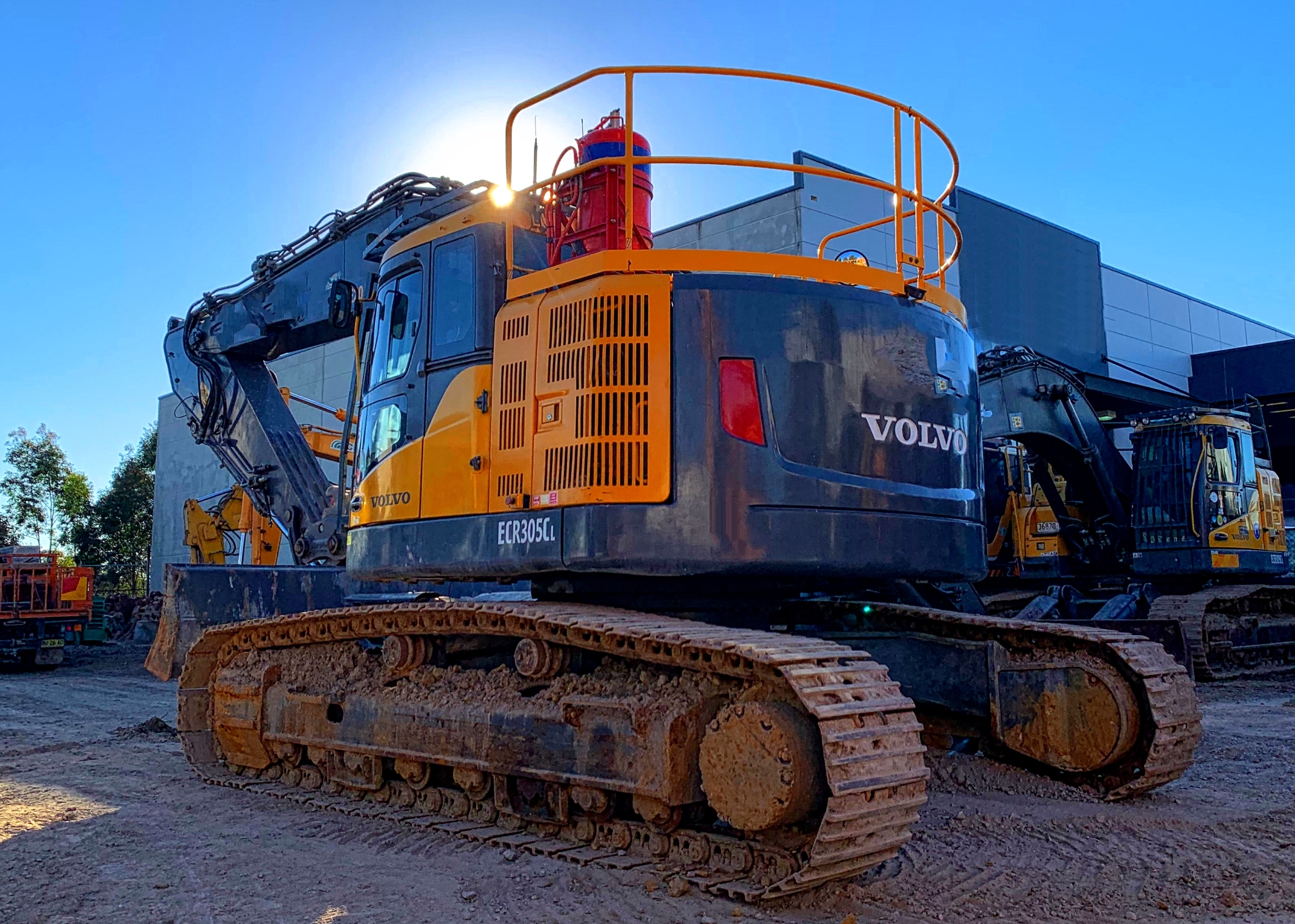 VOLVO ECR305 30T ZERO SWING EXCAVATOR