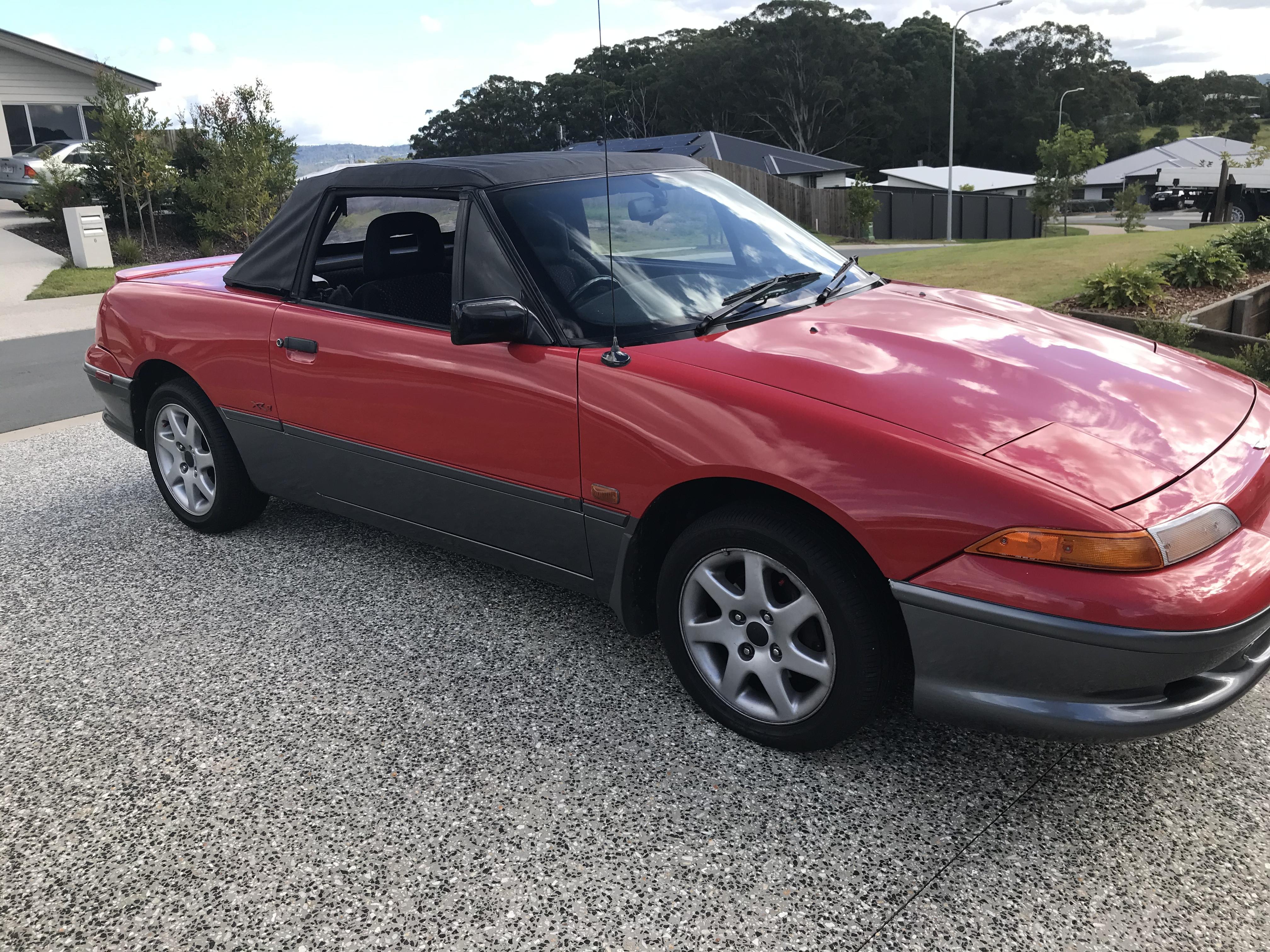 1994 FORD CAPRI SE XR2 5 SP MANUAL 2D CONVERTIBLE