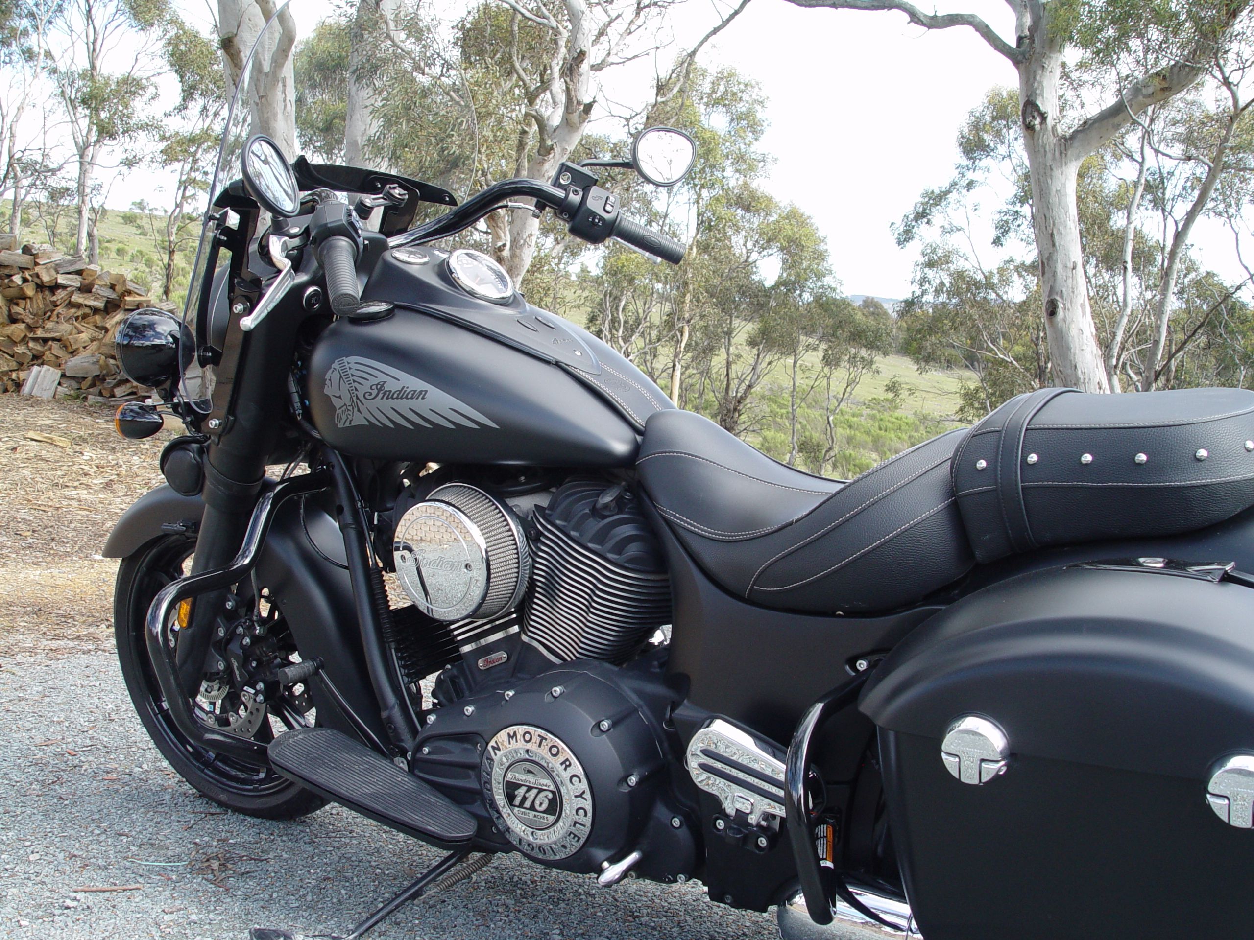 2018 INDIAN SPRINGFIELD DARK HORSE 1166CI CRUISER