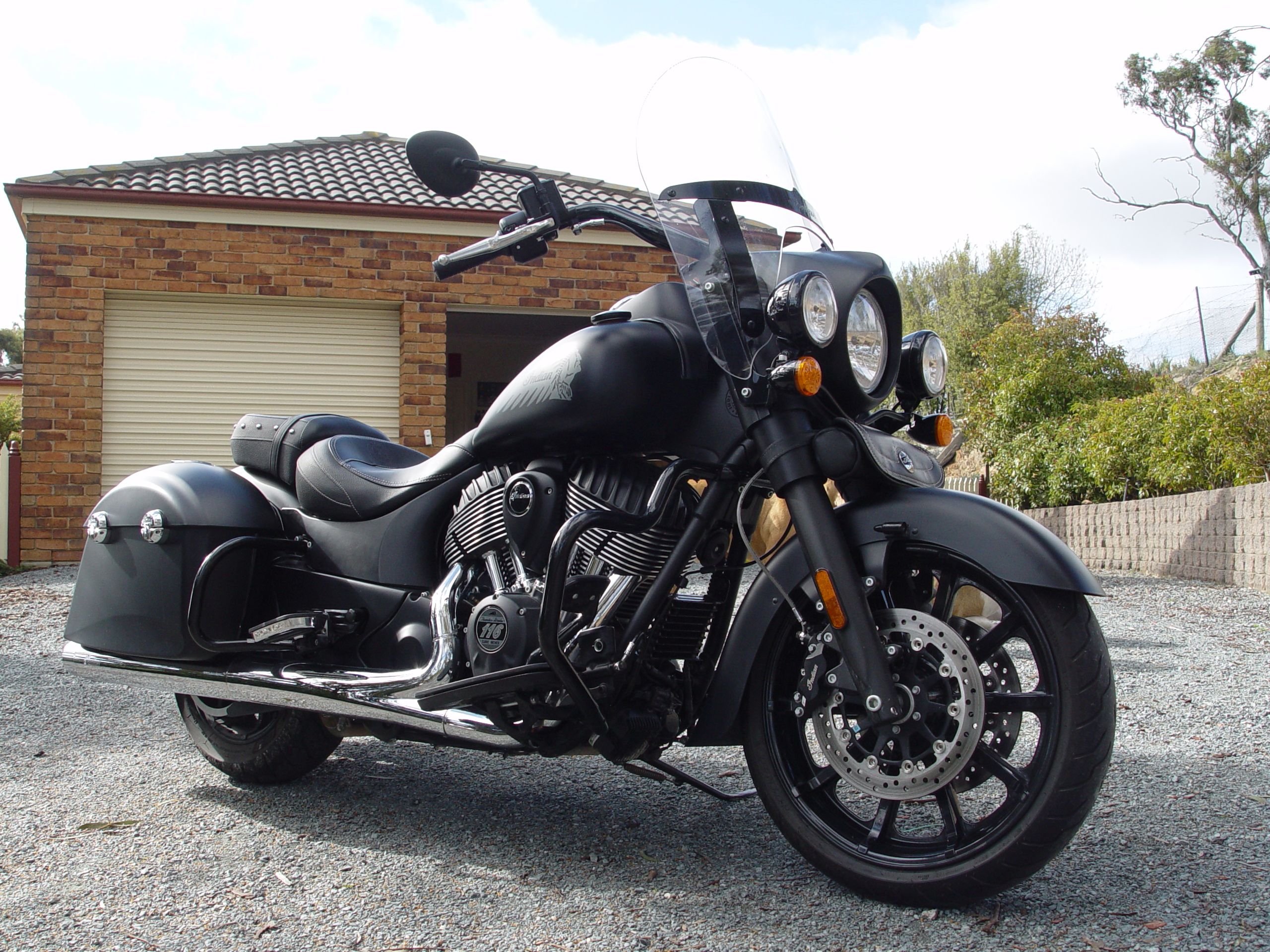 2018 INDIAN SPRINGFIELD DARK HORSE 1166CI CRUISER