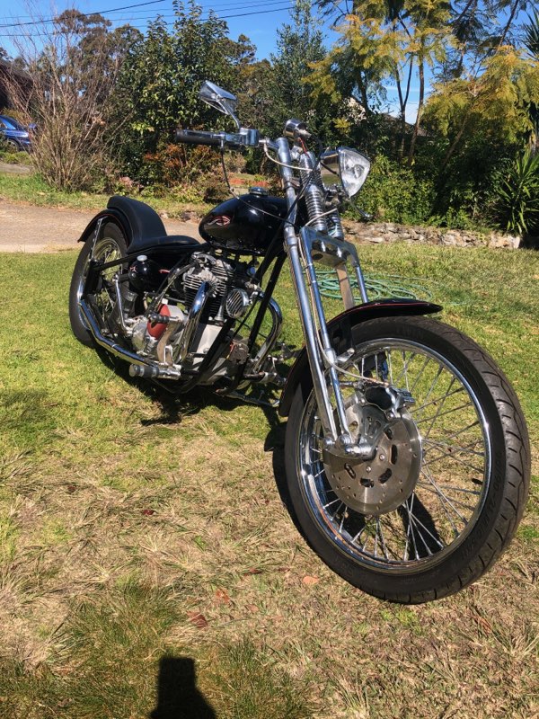 1967 TRIUMPH CHOPPER 650cc