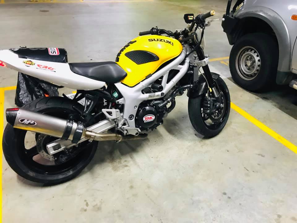 2000 SUZUKI SV650 TRACK BIKE PROJECT