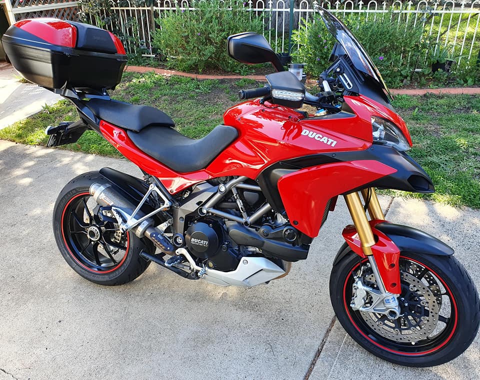 2011 DUCATI MULTISTRADA 1200CC ROAD BIKE