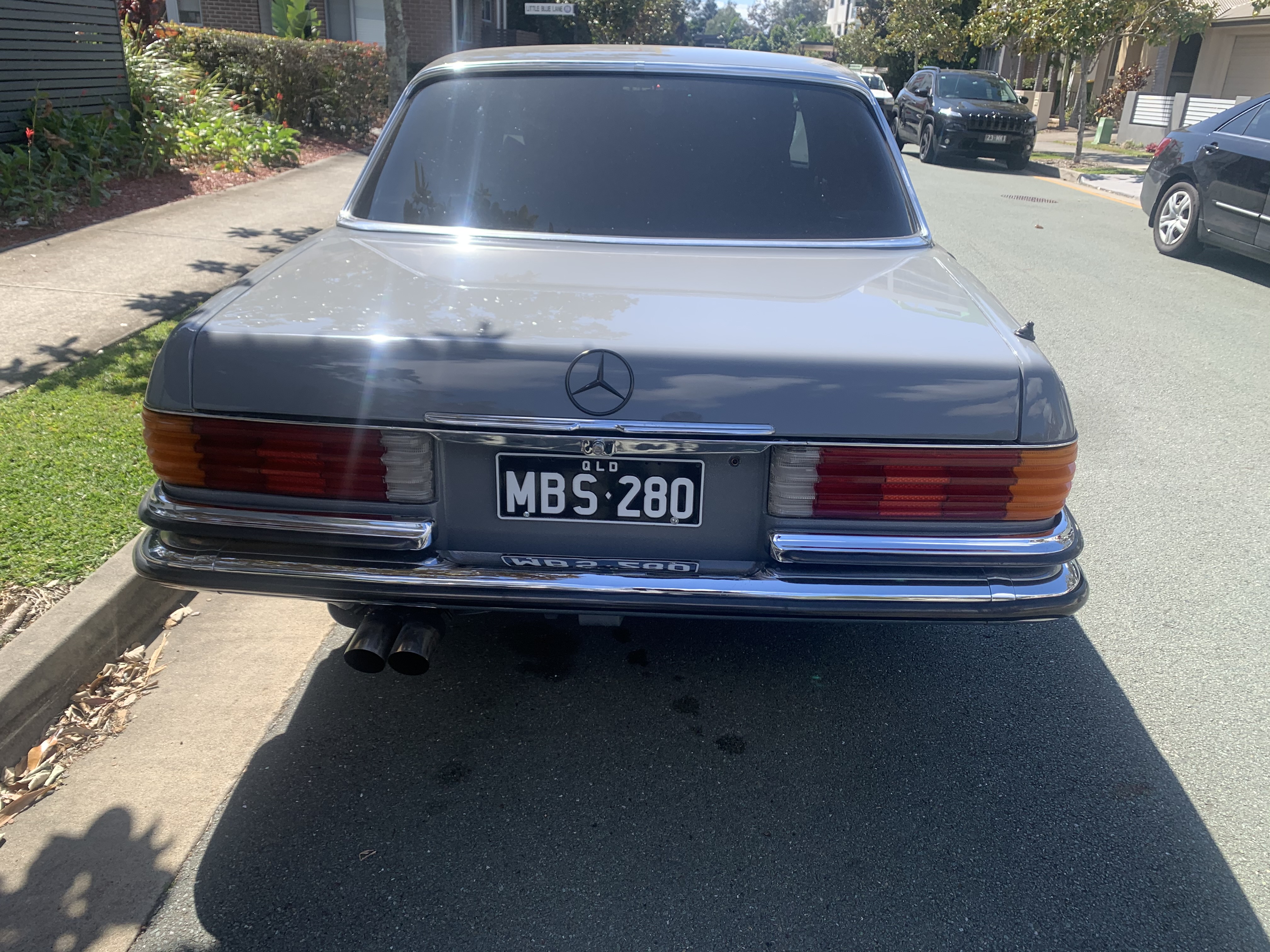 1976 MERCEDES-BENZ 280 W116 SE 4 SP AUTOMATIC 4D SEDAN