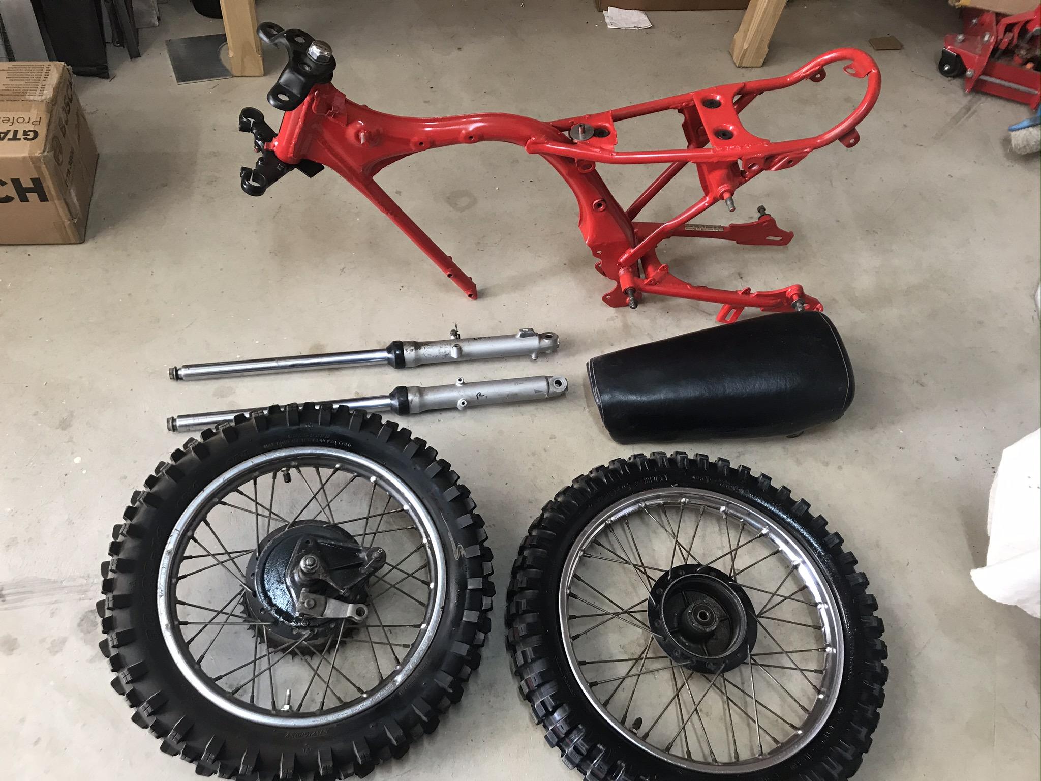 1980 HONDA XR80 ENDURO