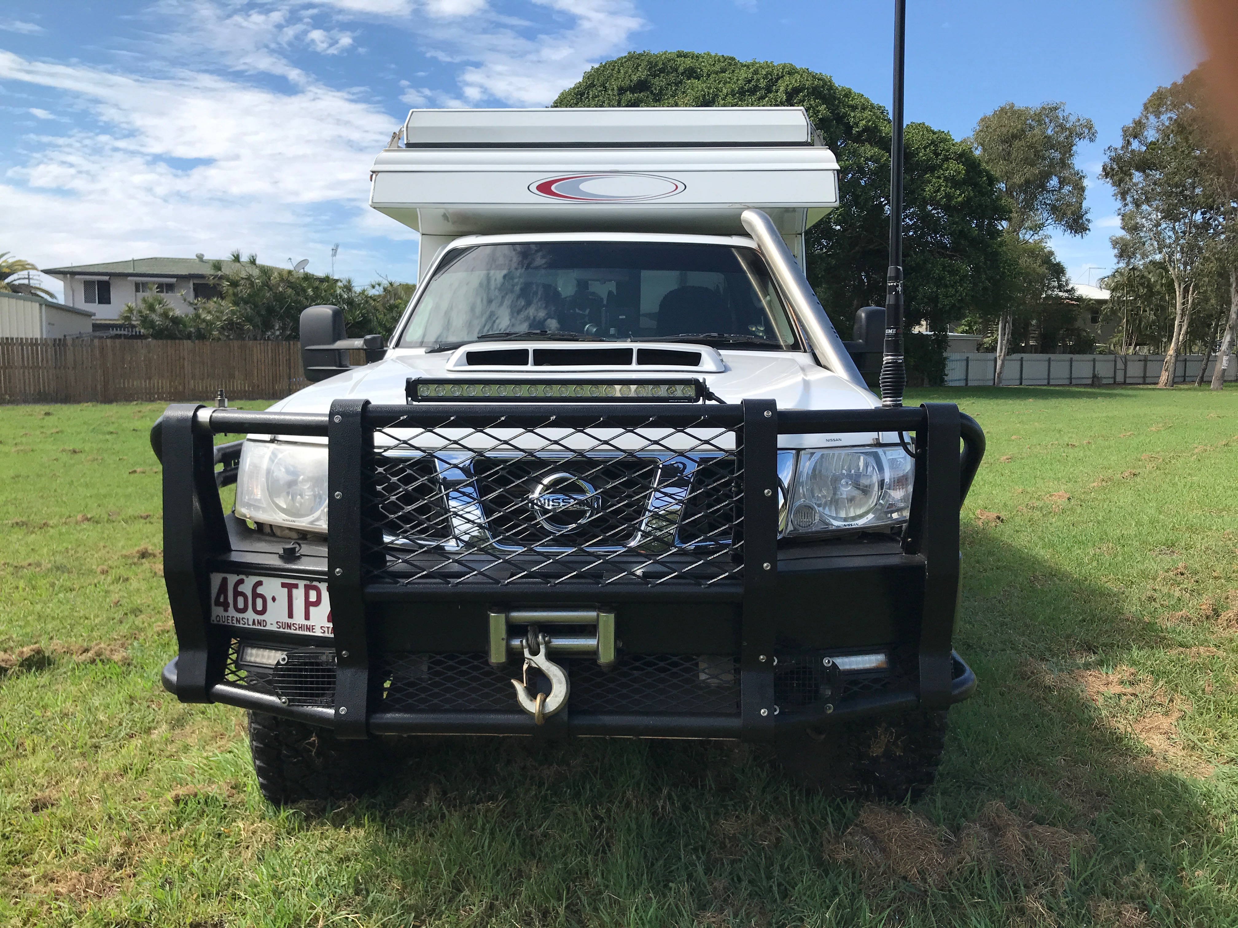 2013 NISSAN PATROL DURAMAX LMM 6X6 AND CAMPER
