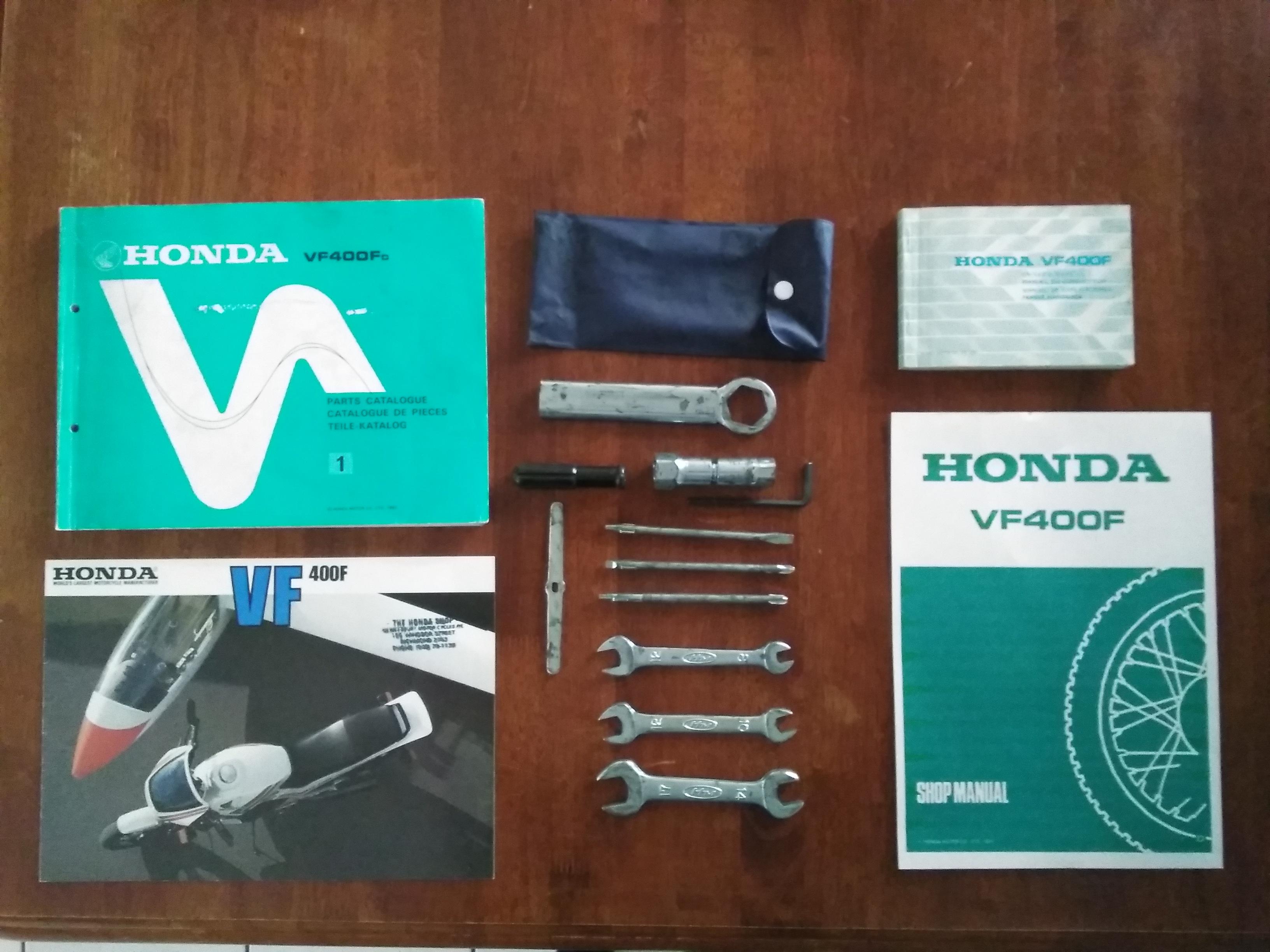 1983 HONDA VF400F ROAD 