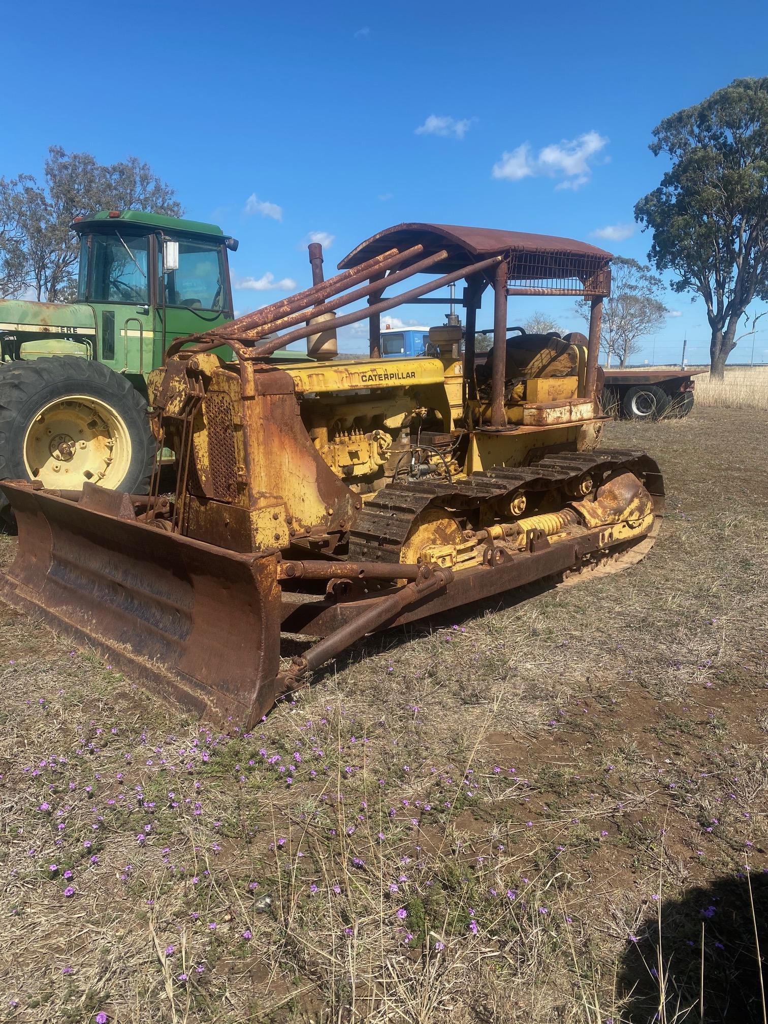 Caterpillar D6U Winch Blade