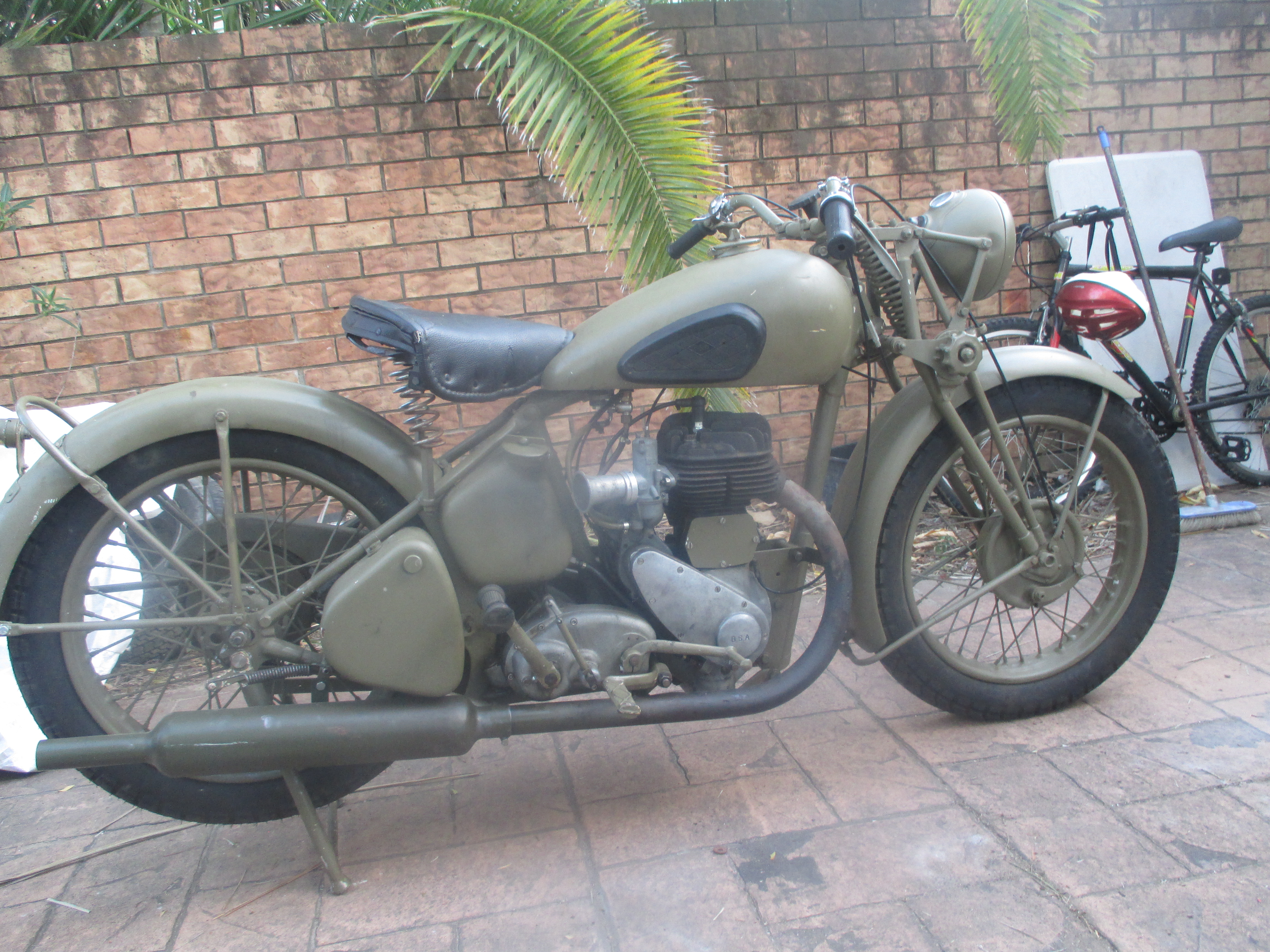 1941 BSA M20 WM MILITARY BIKE