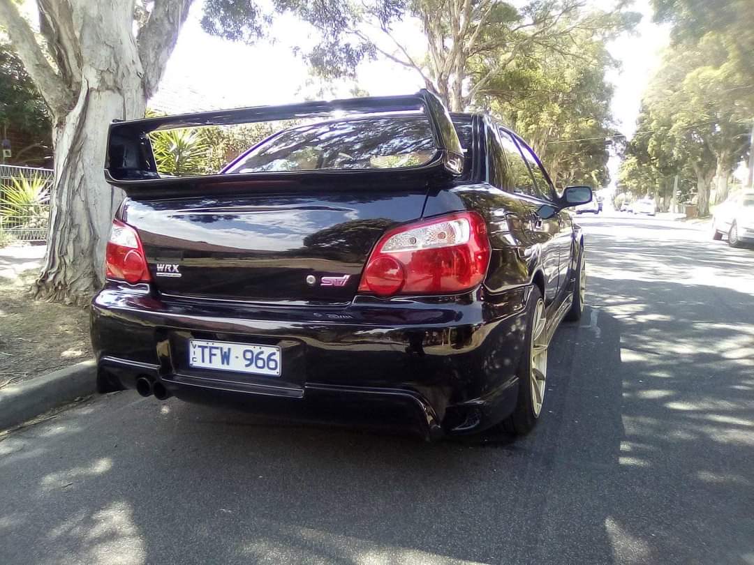 2004 SUBARU IMPREZA MY04 WRX STi 6 SP MANUAL 4D SEDAN 