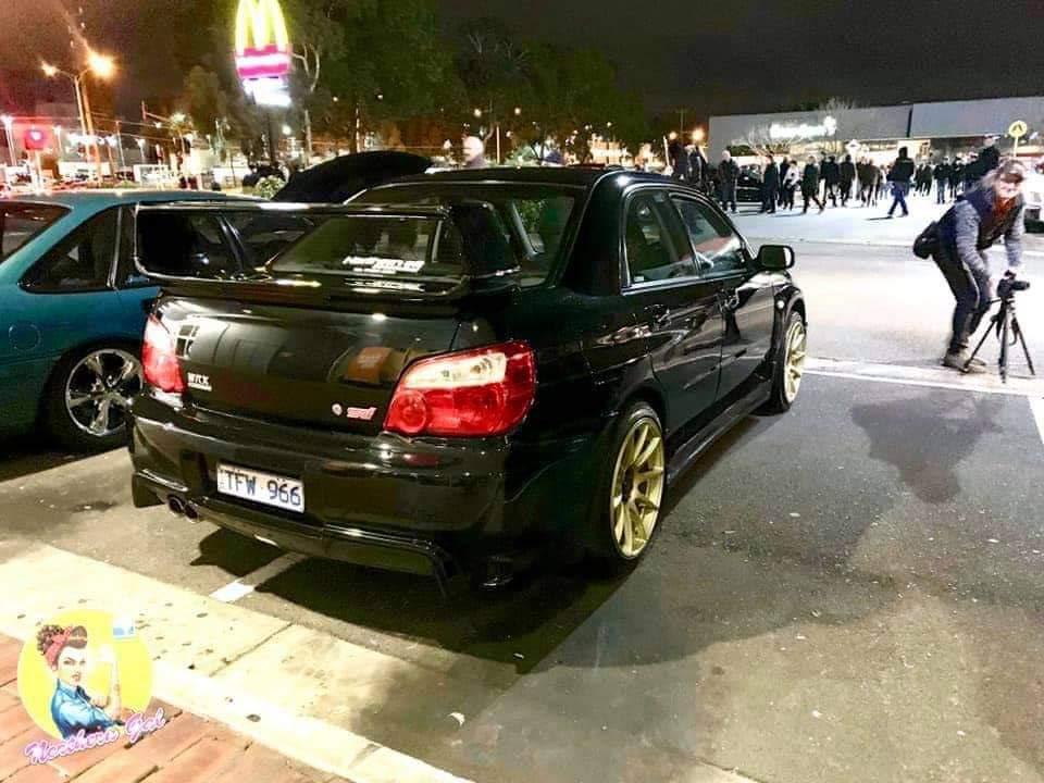 2004 SUBARU IMPREZA MY04 WRX STi 6 SP MANUAL 4D SEDAN 