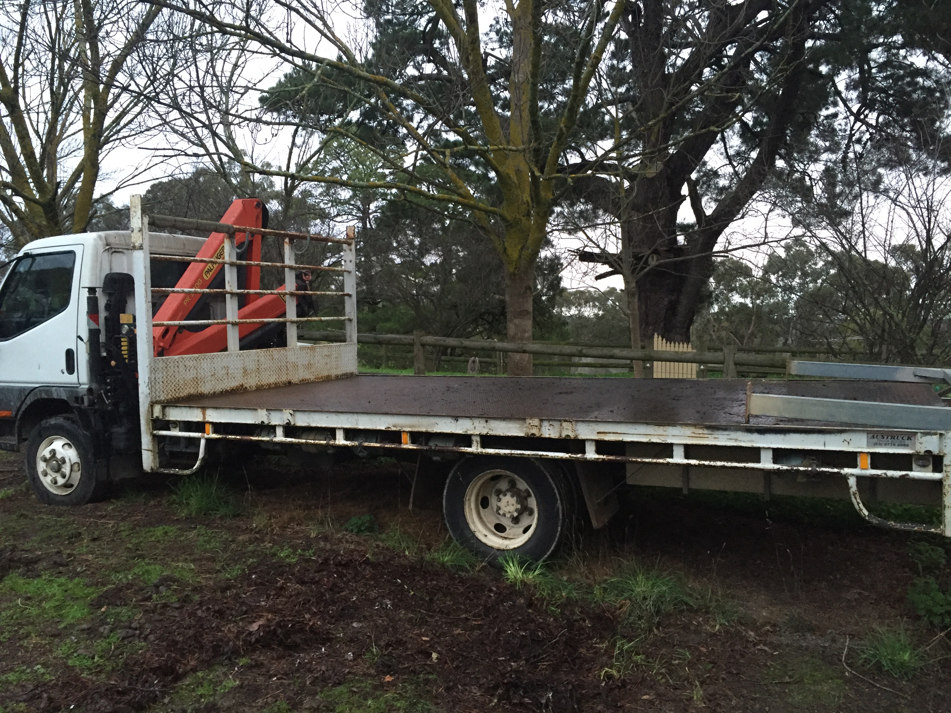 2002 MITSUBISHI CANTER FE FE659 TRAY TRUCK
