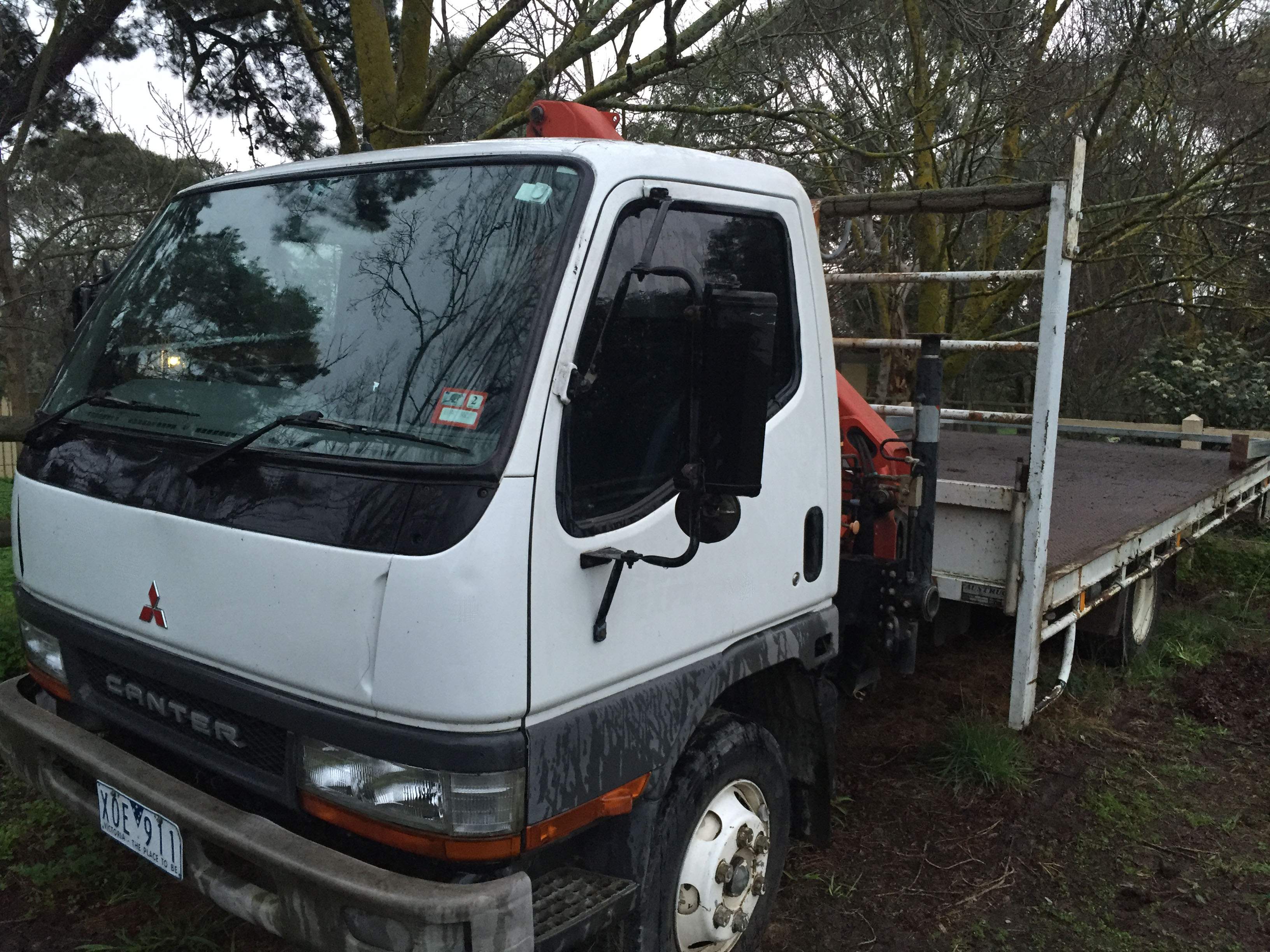 2002 MITSUBISHI CANTER TRAY TRUCK