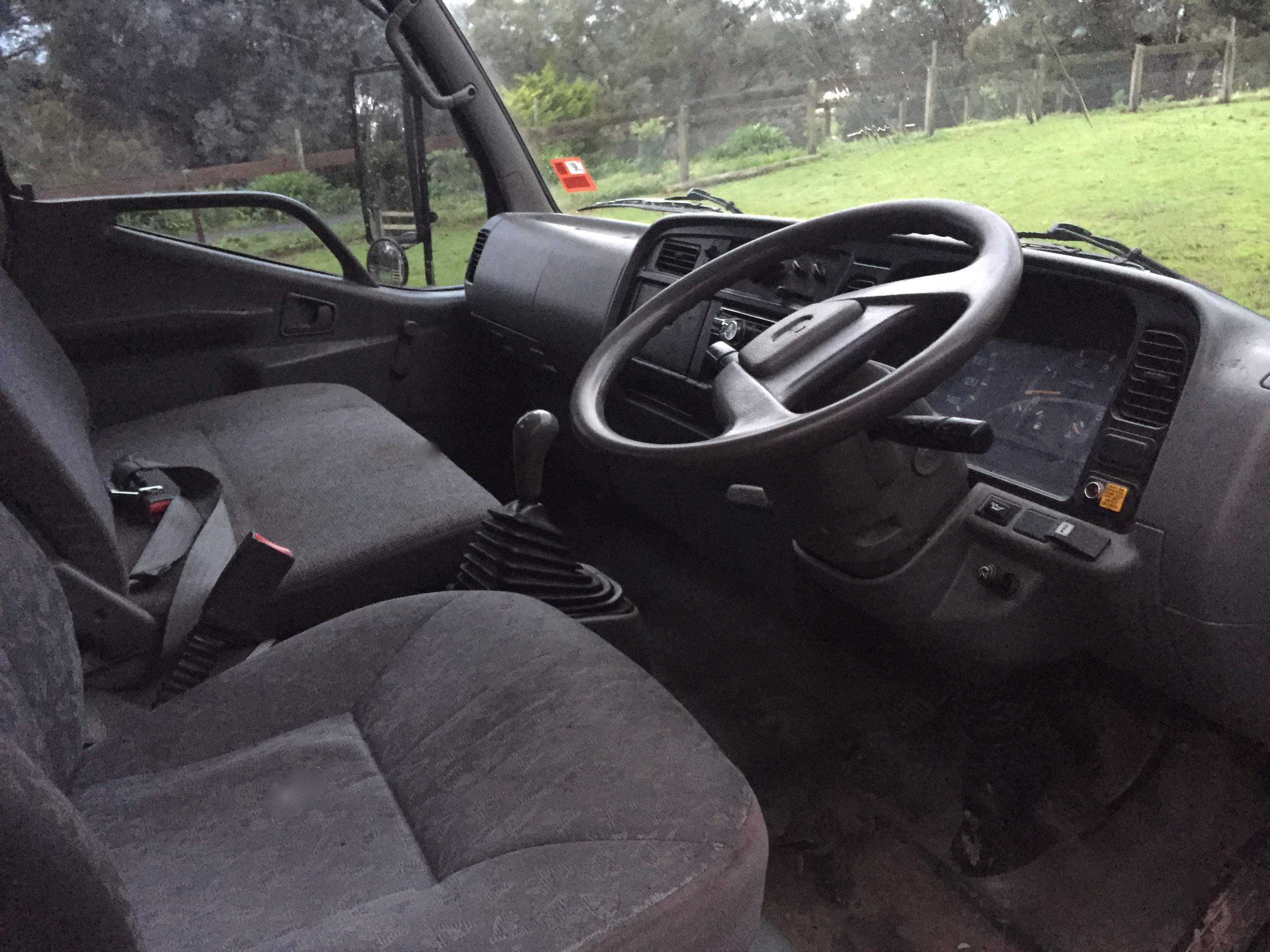 2002 MITSUBISHI CANTER FE FE659 TRAY TRUCK