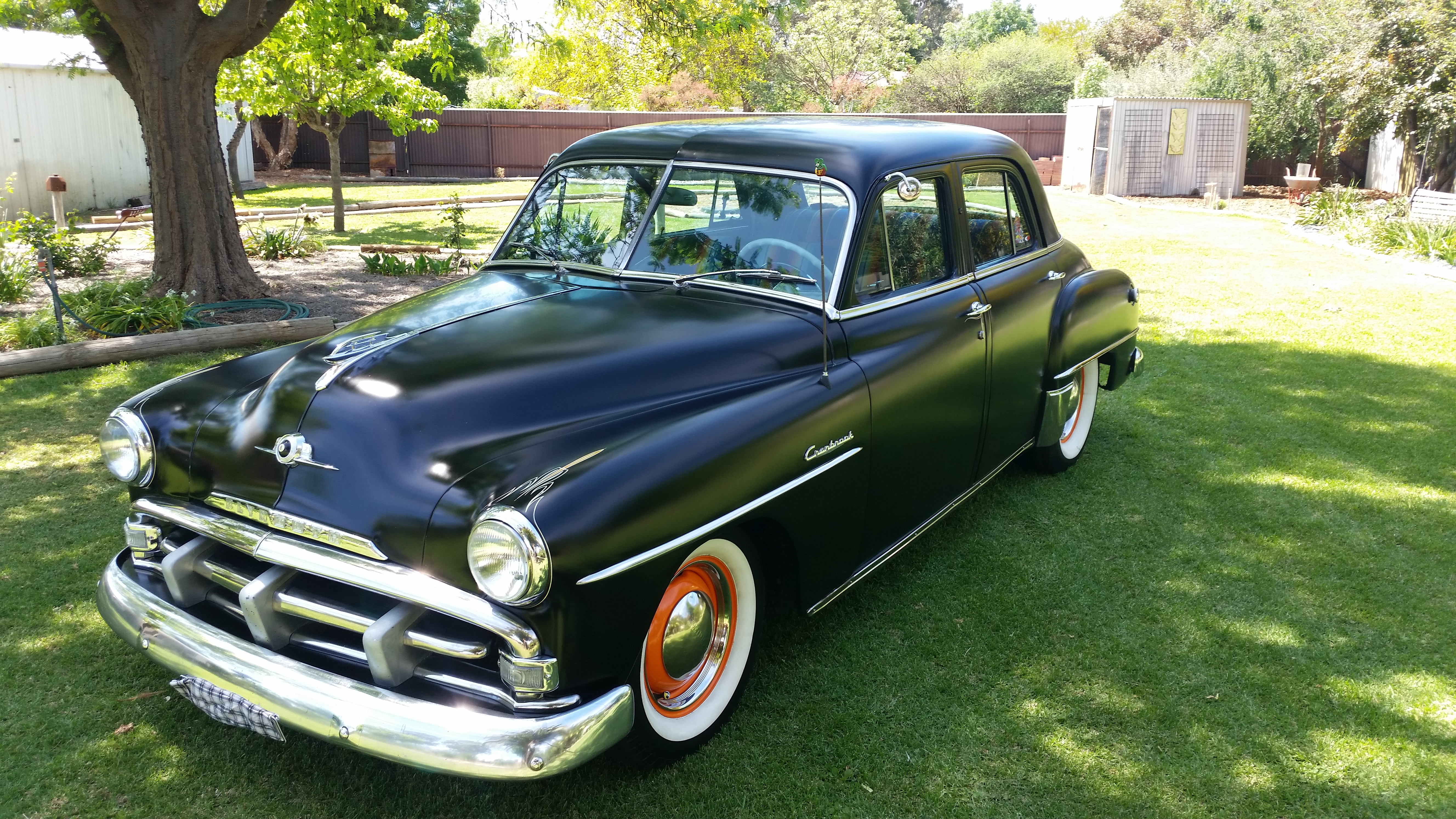 1952 PLYMOUTH CRANBROOK SEDAN
