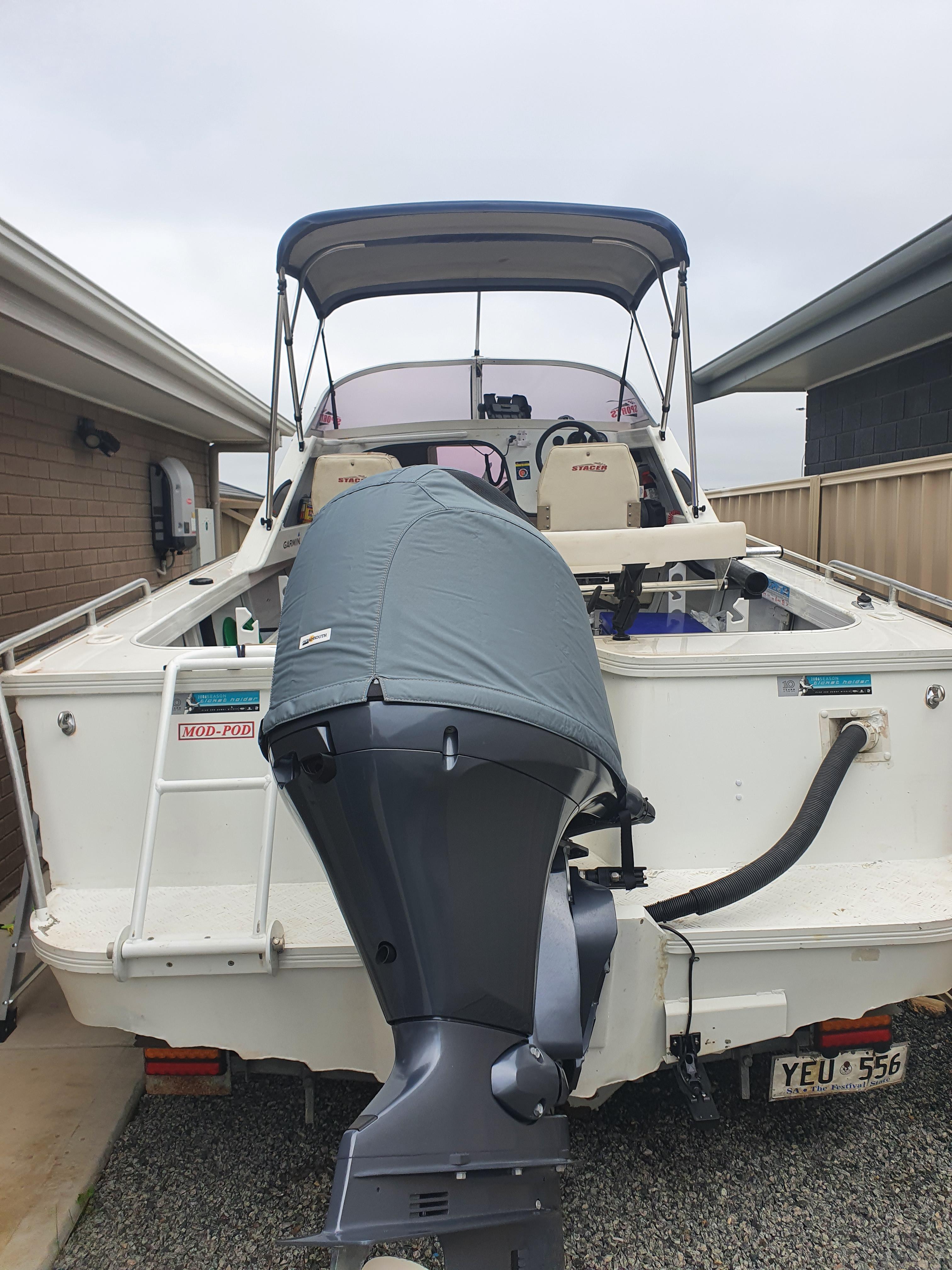 2004 STACER 17FT EVO HULL BOAT