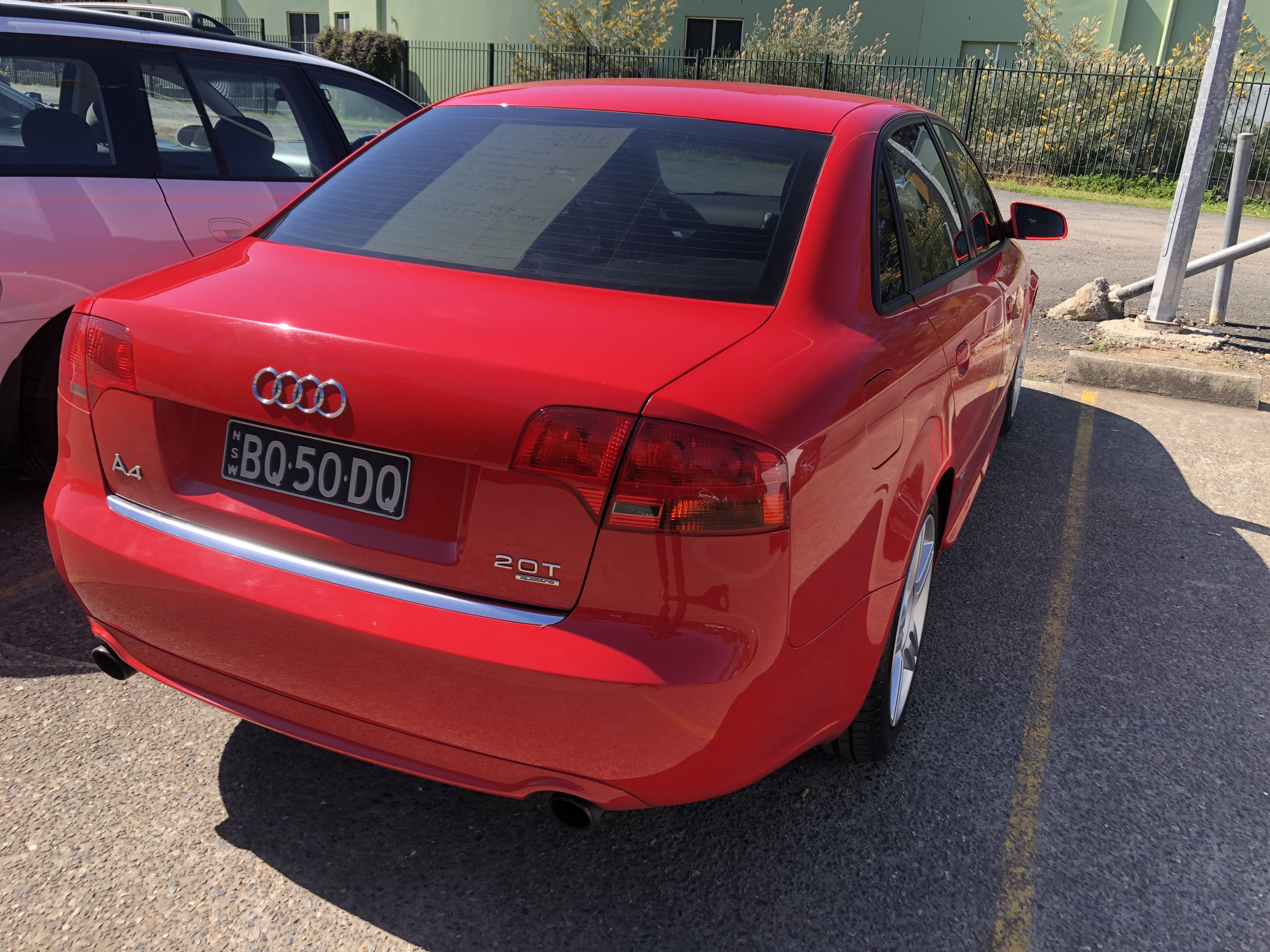 2006 AUDI A4 B7 MY06 UPGRADE 2.0 TFSI QUATTRO 6 SP MANUAL 4D SEDAN