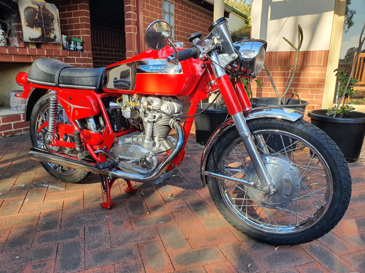 1968 DUCATI DESMO SINGLE MK3 350CC ROAD