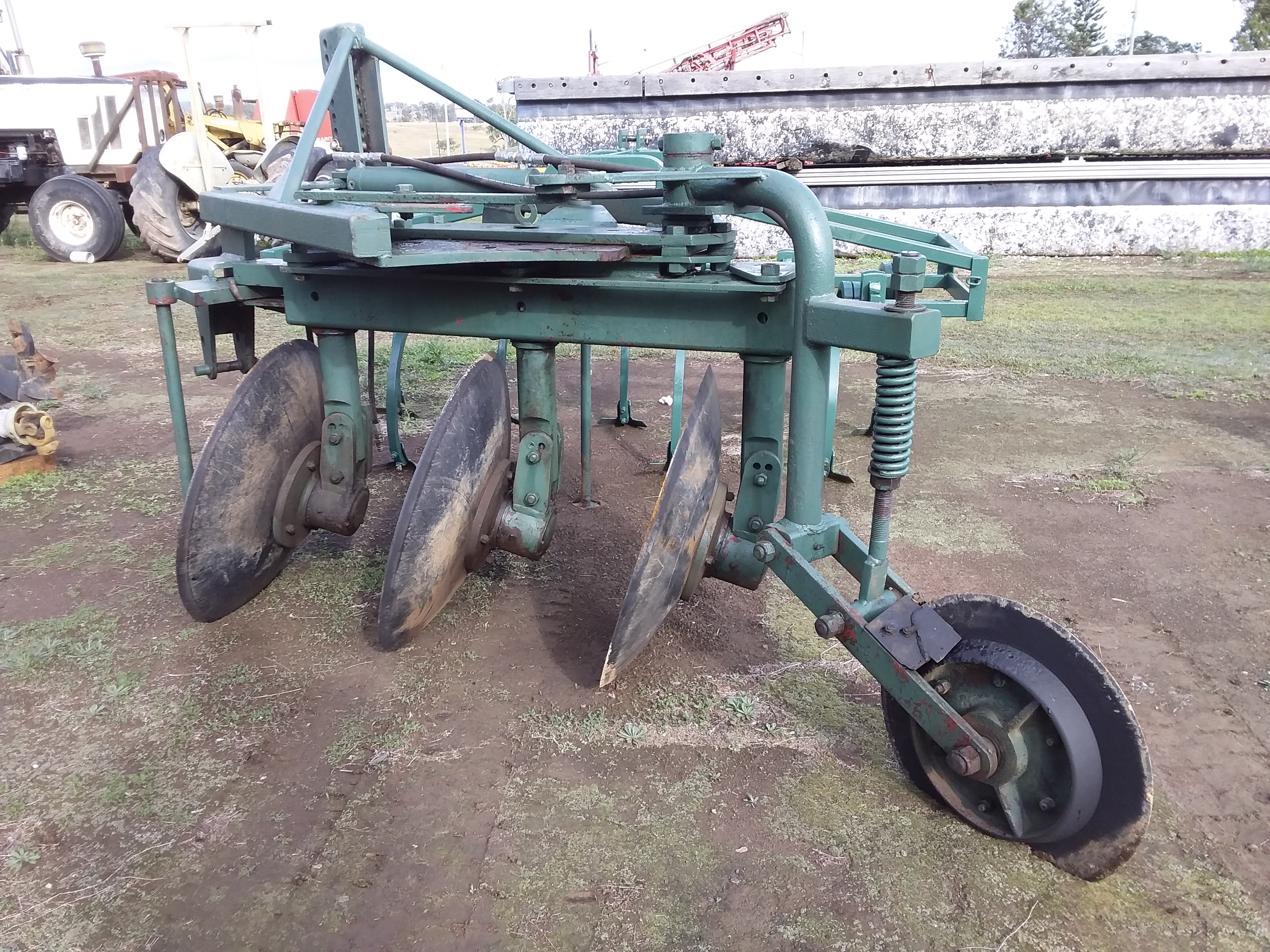 3 Furrow Reversible Disc Plough