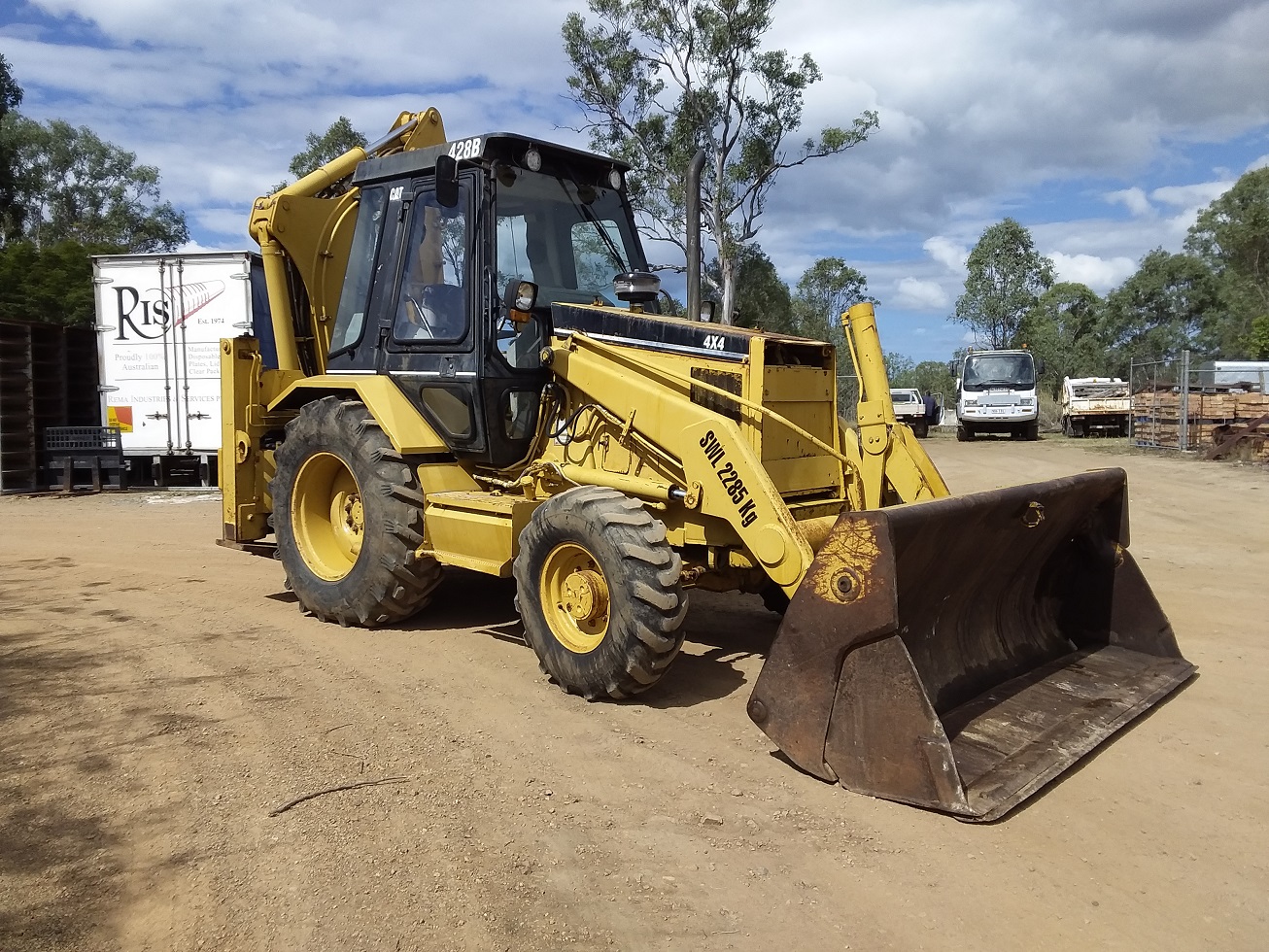 1995 Caterpillar 428B Backhoe