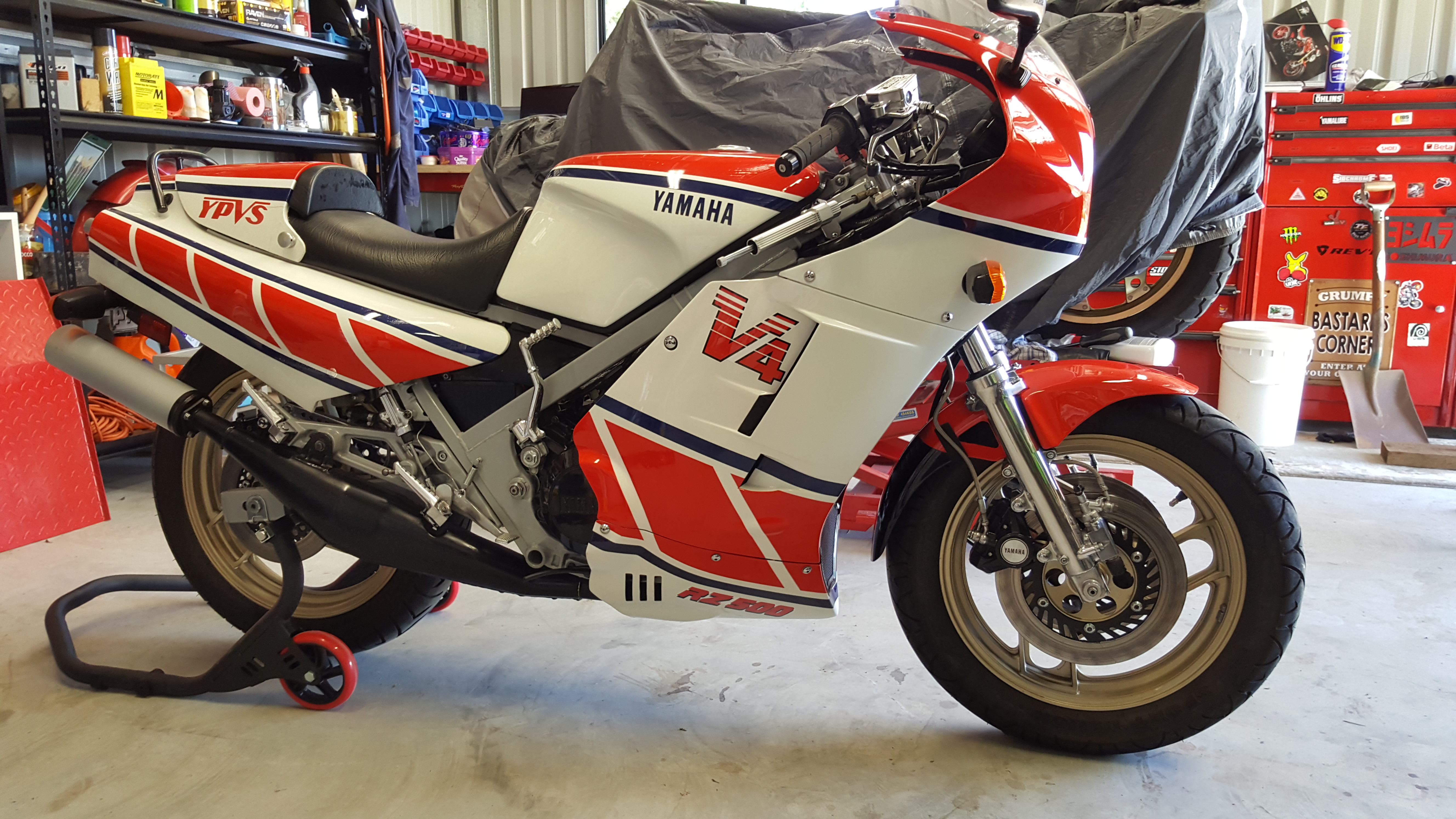 1984 YAMAHA RZ500 ROAD