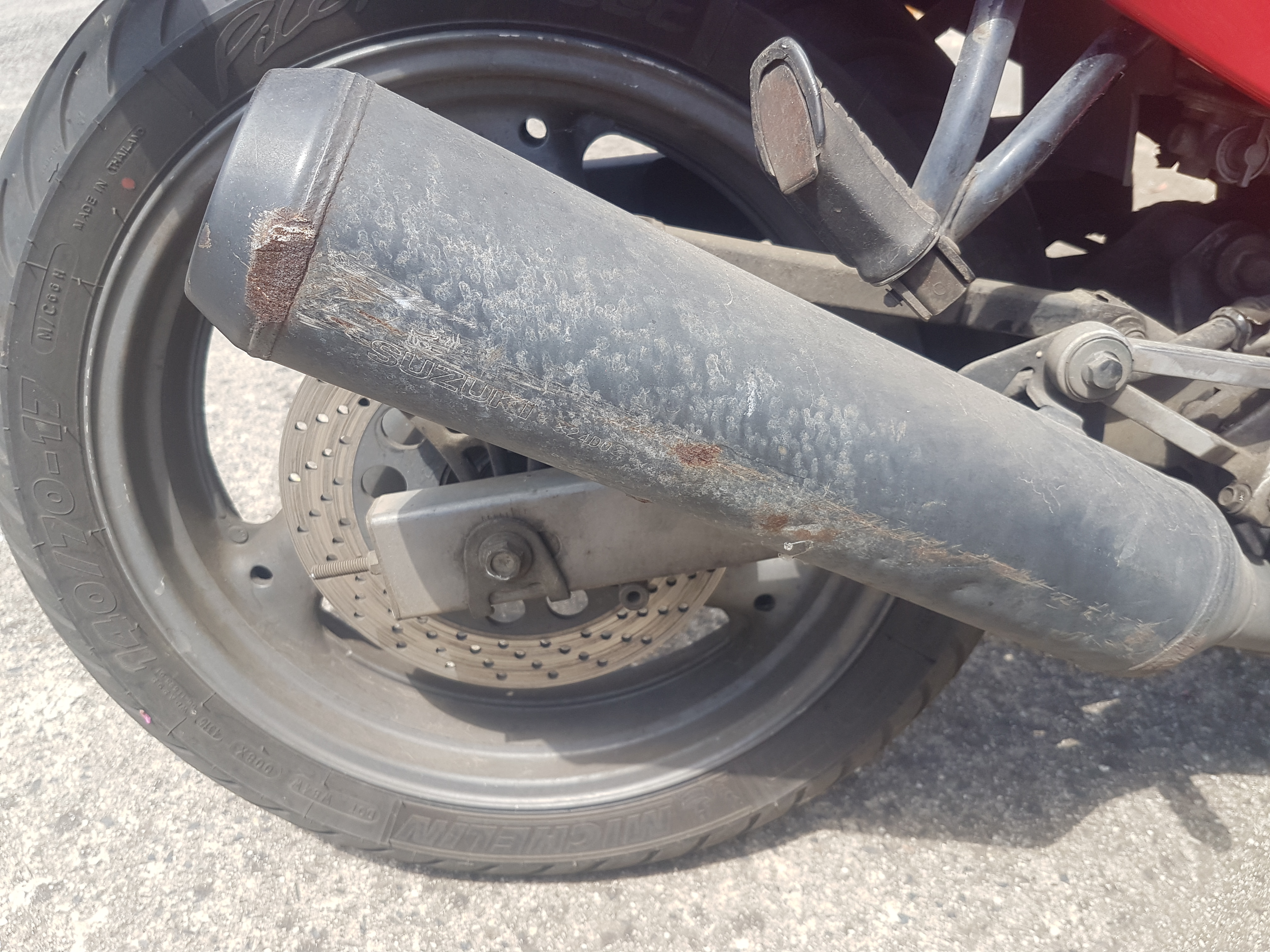 1995 SUZUKI GSX250F (ACROSS) ROAD