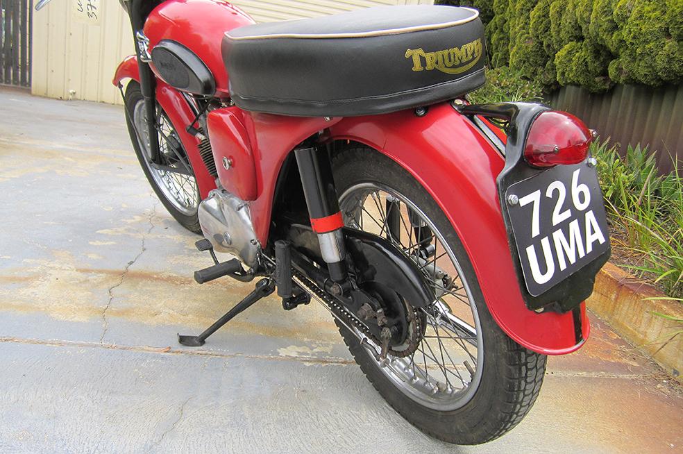 1959 TRIUMPH TIGER CUB 200CC ROAD 